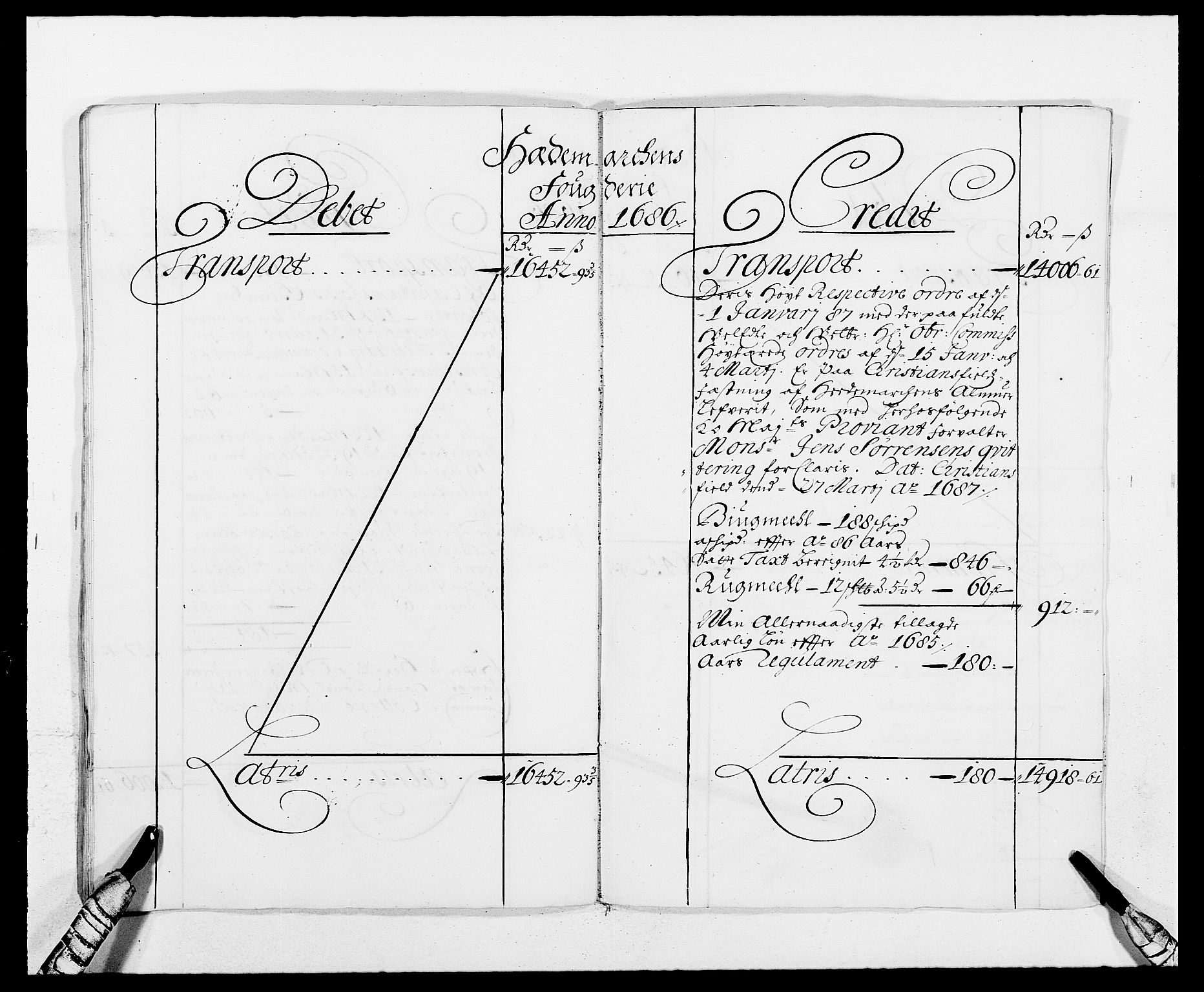 Rentekammeret inntil 1814, Reviderte regnskaper, Fogderegnskap, RA/EA-4092/R16/L1027: Fogderegnskap Hedmark, 1686, p. 18