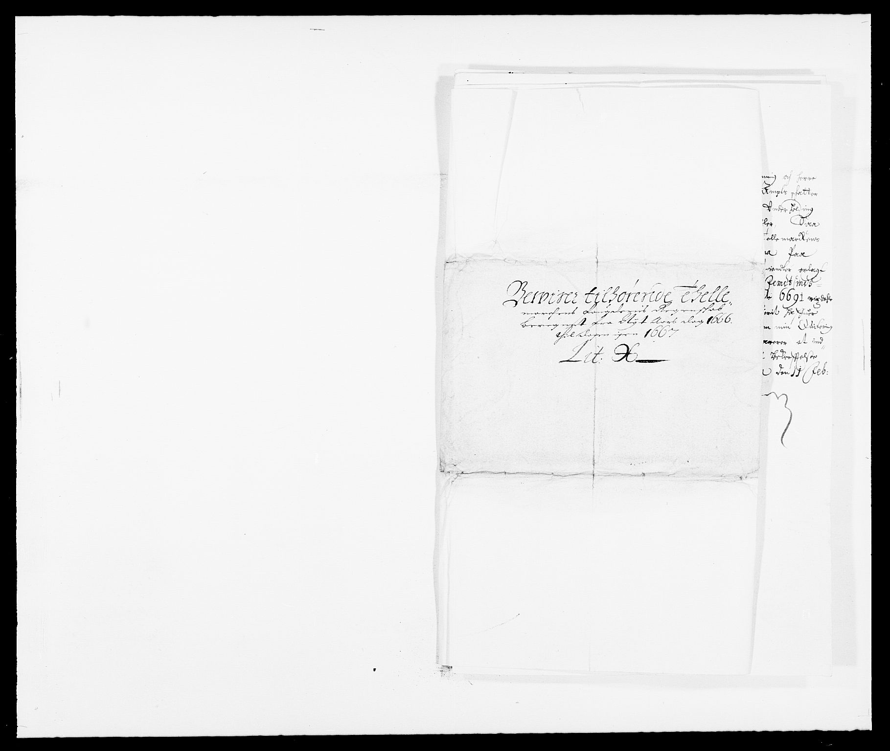 Rentekammeret inntil 1814, Reviderte regnskaper, Fogderegnskap, RA/EA-4092/R35/L2057: Fogderegnskap Øvre og Nedre Telemark, 1666-1667, p. 274