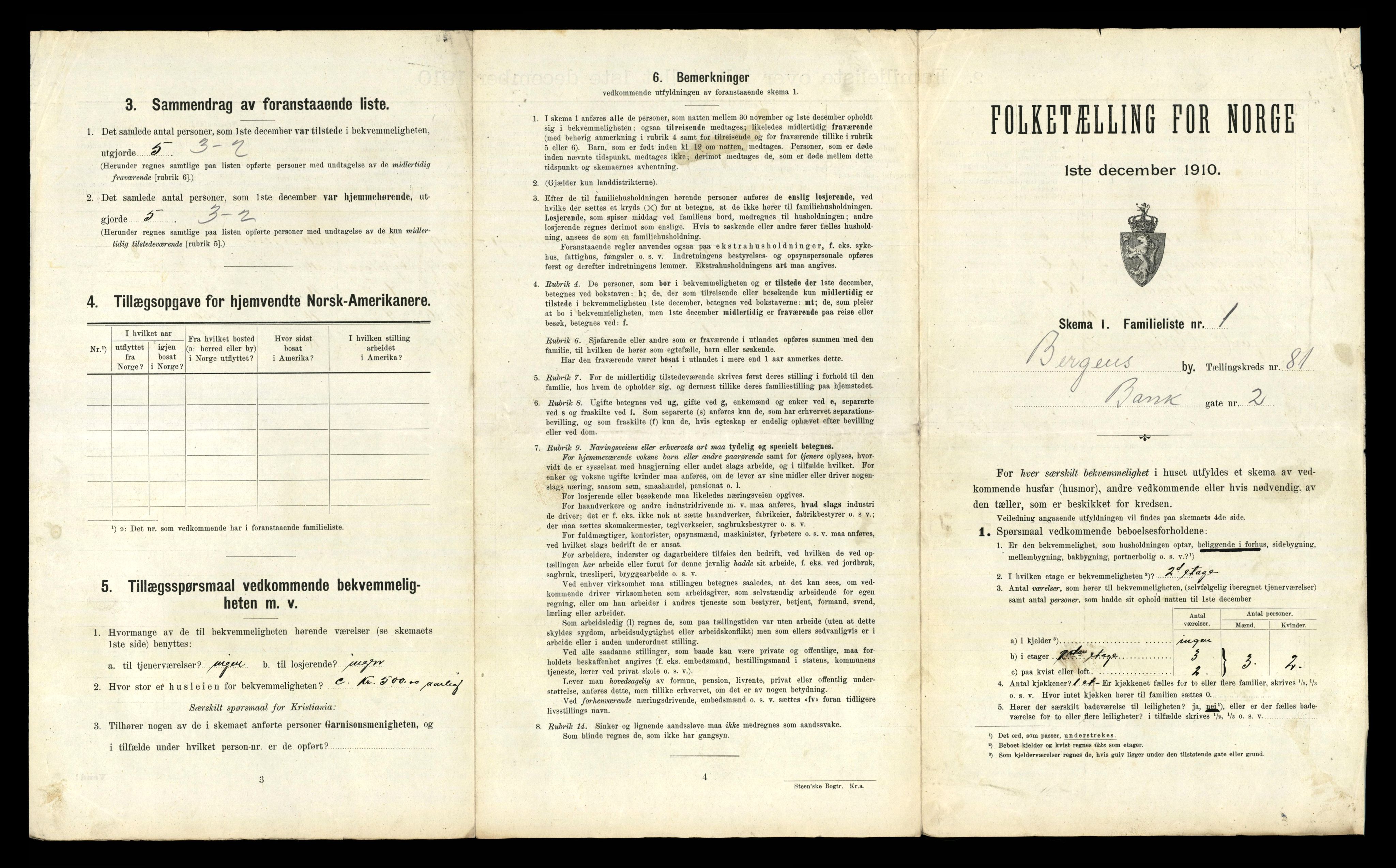 RA, 1910 census for Bergen, 1910, p. 28265