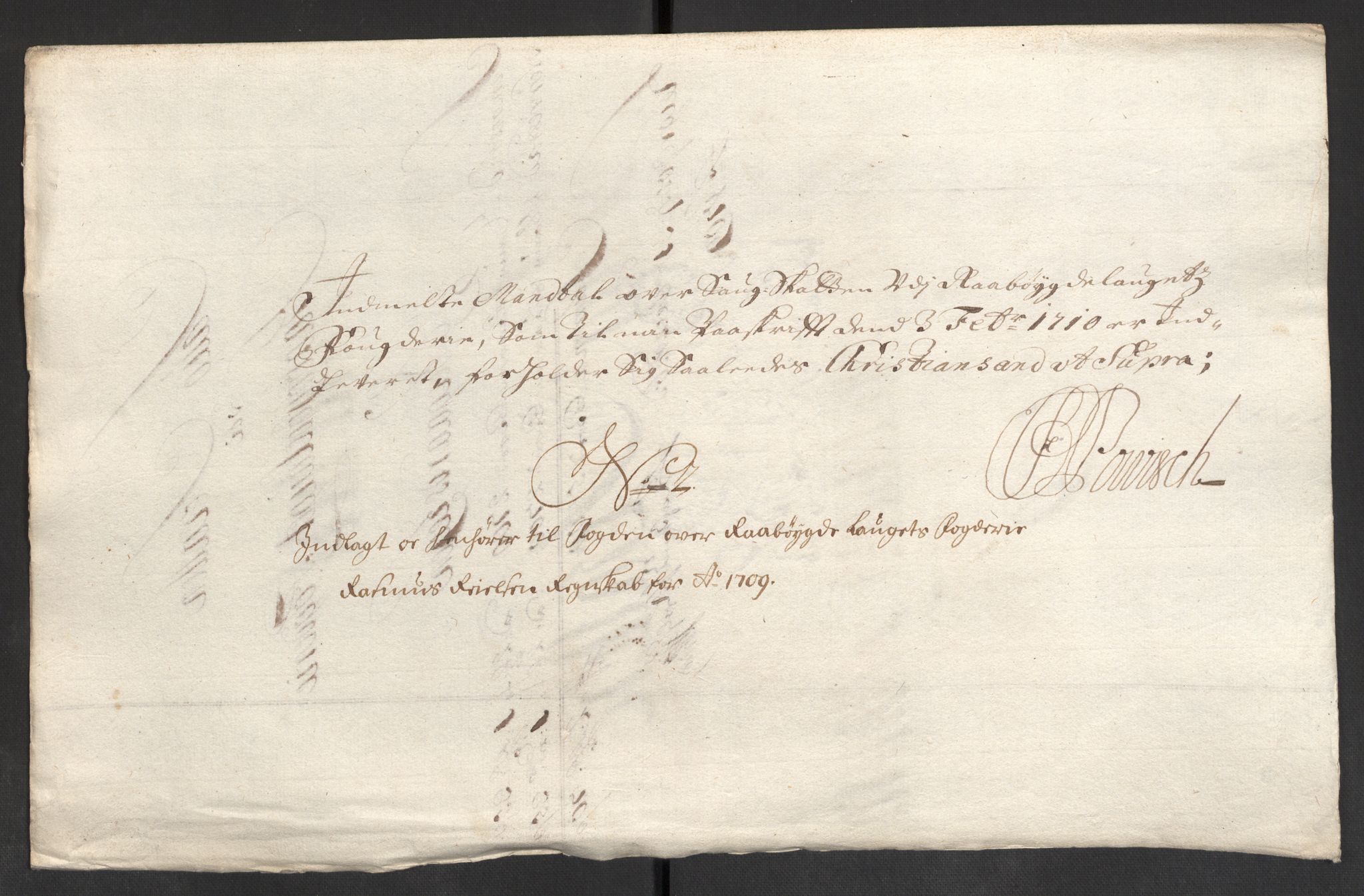 Rentekammeret inntil 1814, Reviderte regnskaper, Fogderegnskap, RA/EA-4092/R40/L2449: Fogderegnskap Råbyggelag, 1709-1711, p. 31