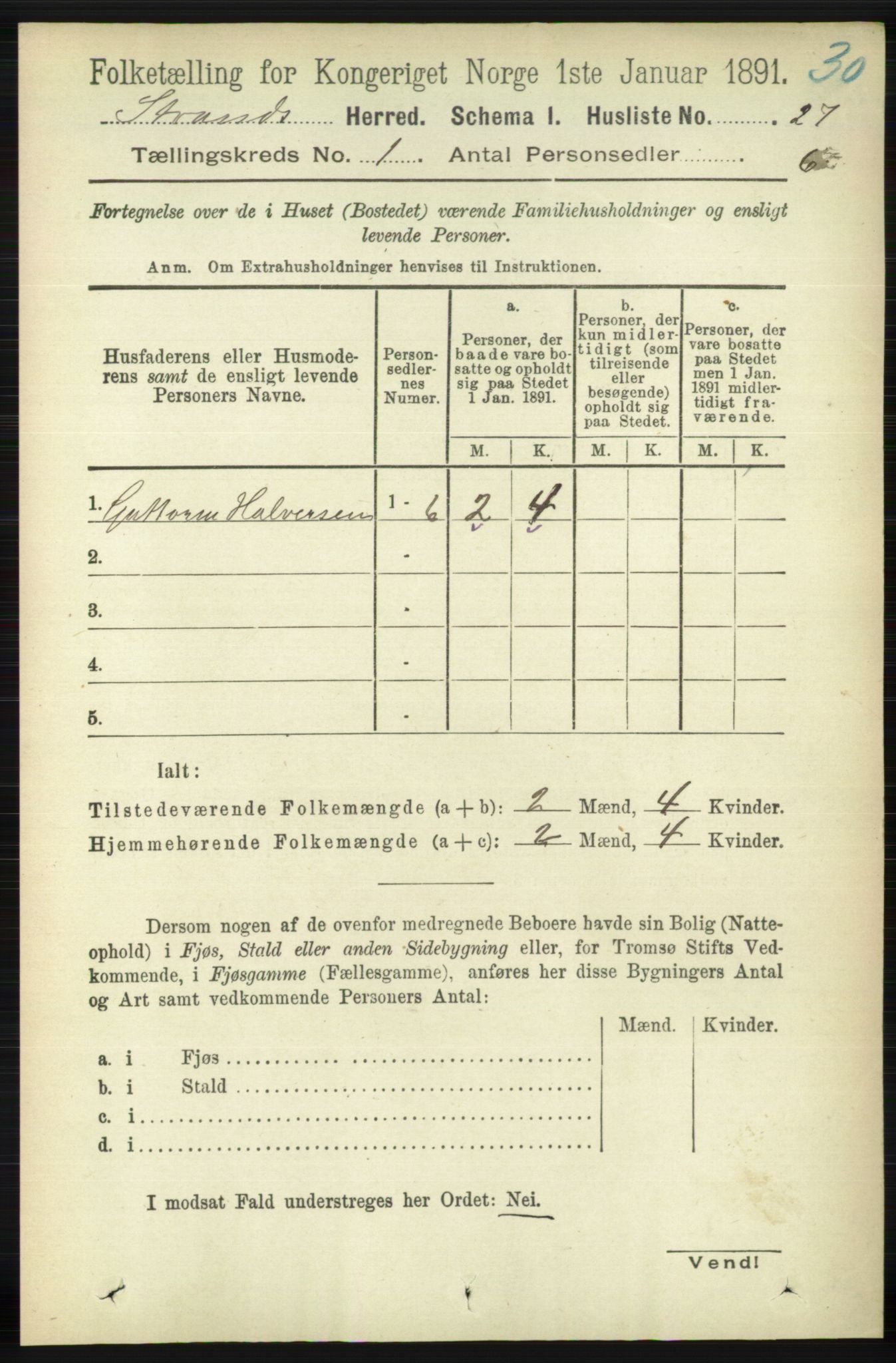 RA, 1891 census for 1130 Strand, 1891, p. 50