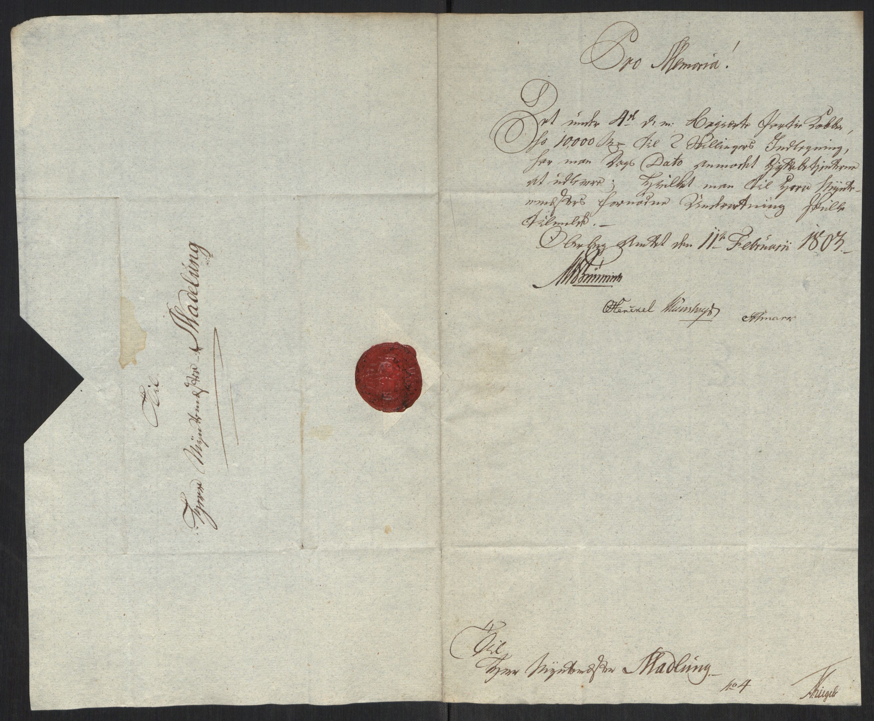 Rentekammeret inntil 1814, Realistisk ordnet avdeling, AV/RA-EA-4070/Oa/L0008: [Y6]: Embetsbrev til myntmesteren på Kongsberg (1797-1806 og 1808-1813), 1797-1813, p. 160