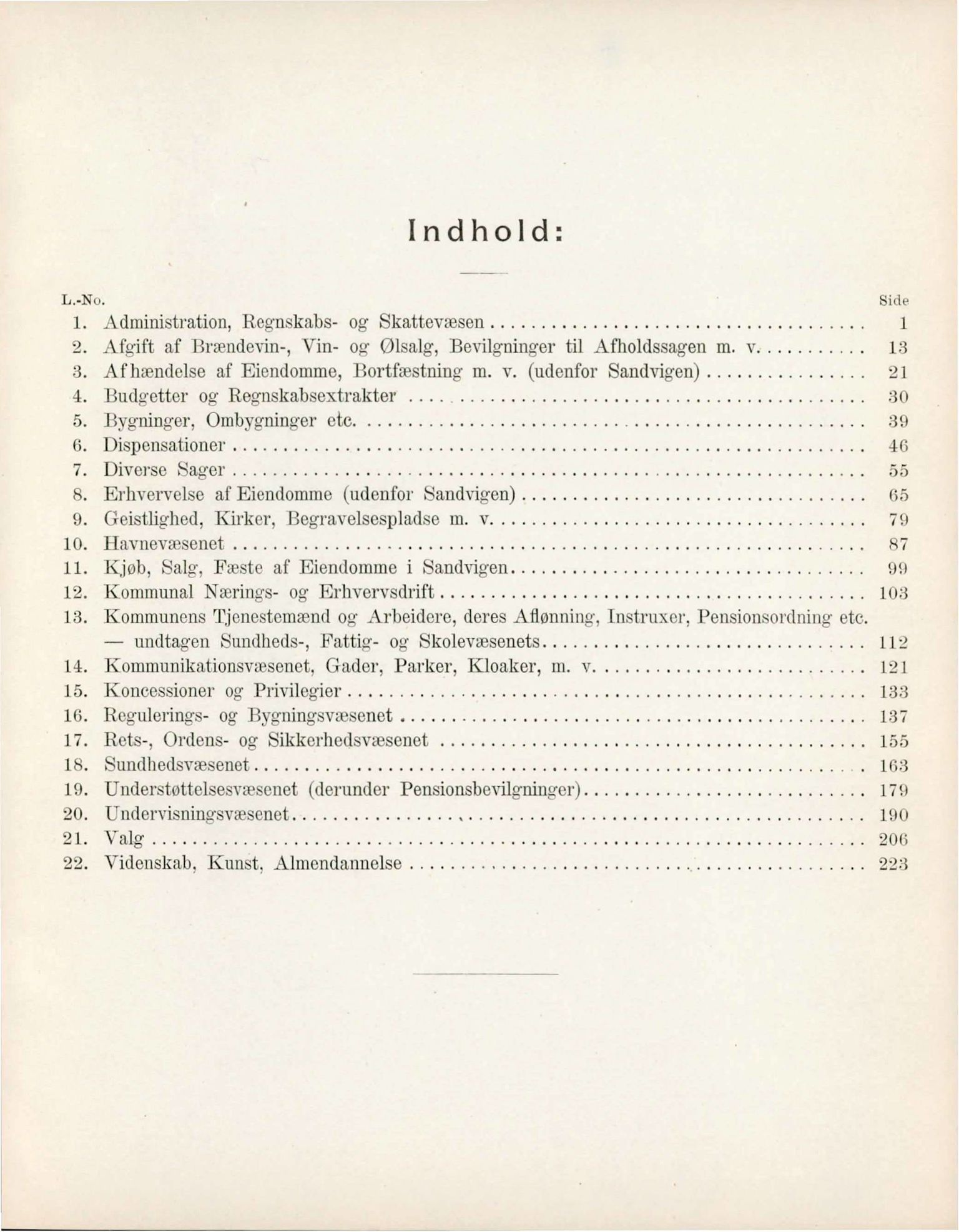 Bergen kommune. Formannskapet, BBA/A-0003/Ac/L0001: Generalregister til Bergens Kommuneforhandlinger, 1837-1900