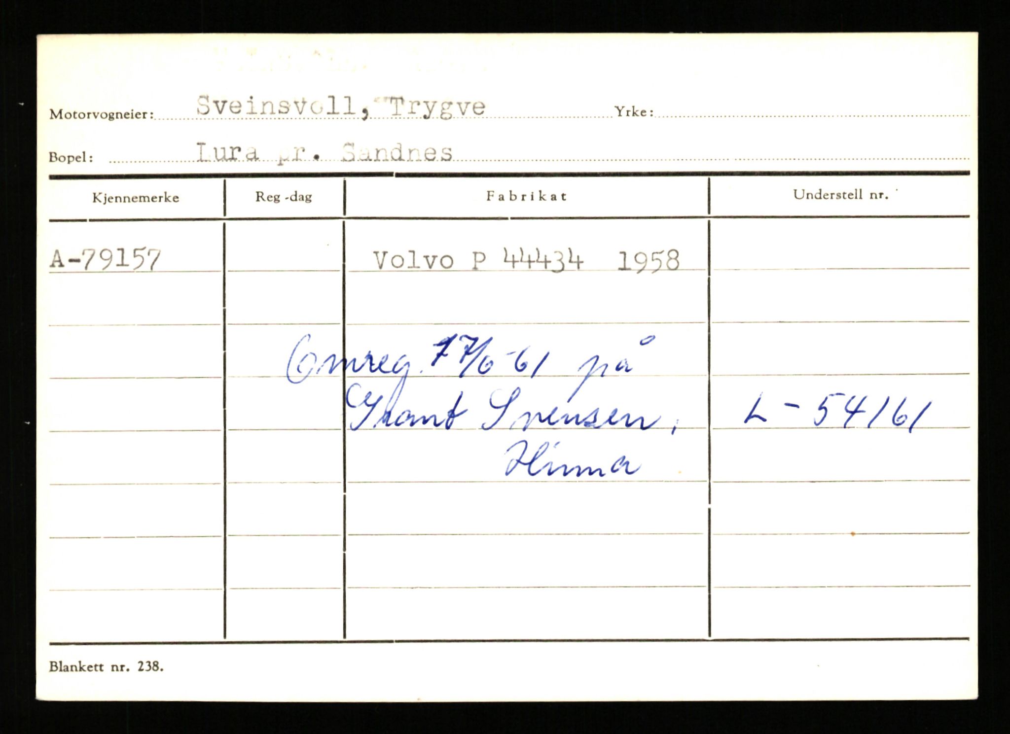 Stavanger trafikkstasjon, AV/SAST-A-101942/0/G/L0008: Registreringsnummer: 67519 - 84533, 1930-1971, p. 1455