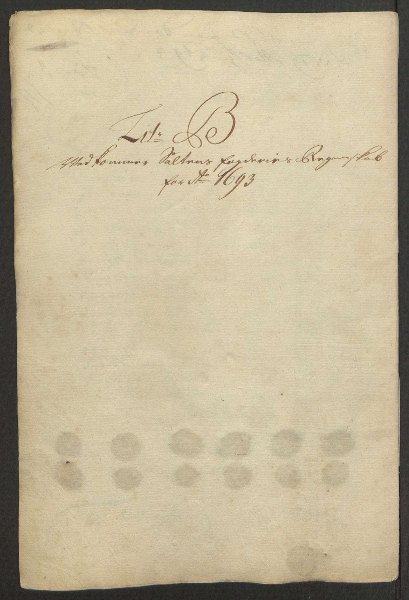 Rentekammeret inntil 1814, Reviderte regnskaper, Fogderegnskap, RA/EA-4092/R66/L4577: Fogderegnskap Salten, 1691-1693, p. 297