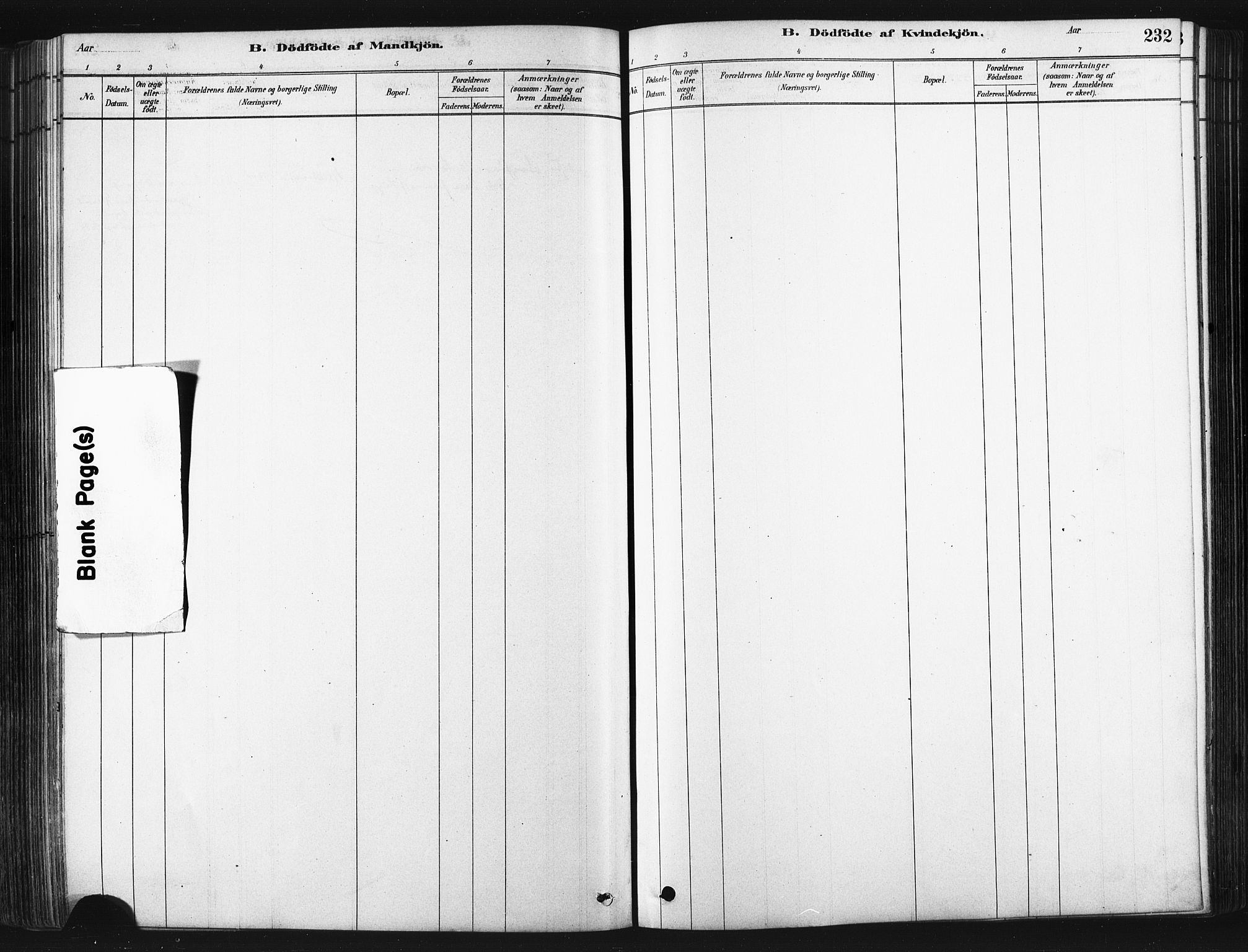 Trondenes sokneprestkontor, SATØ/S-1319/H/Ha/L0014kirke: Parish register (official) no. 14, 1878-1889, p. 232