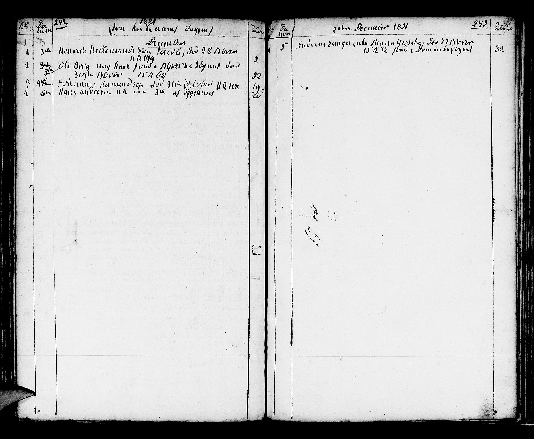 Domkirken sokneprestembete, SAB/A-74801/H/Haa/L0009: Parish register (official) no. A 9, 1776-1821, p. 244-245