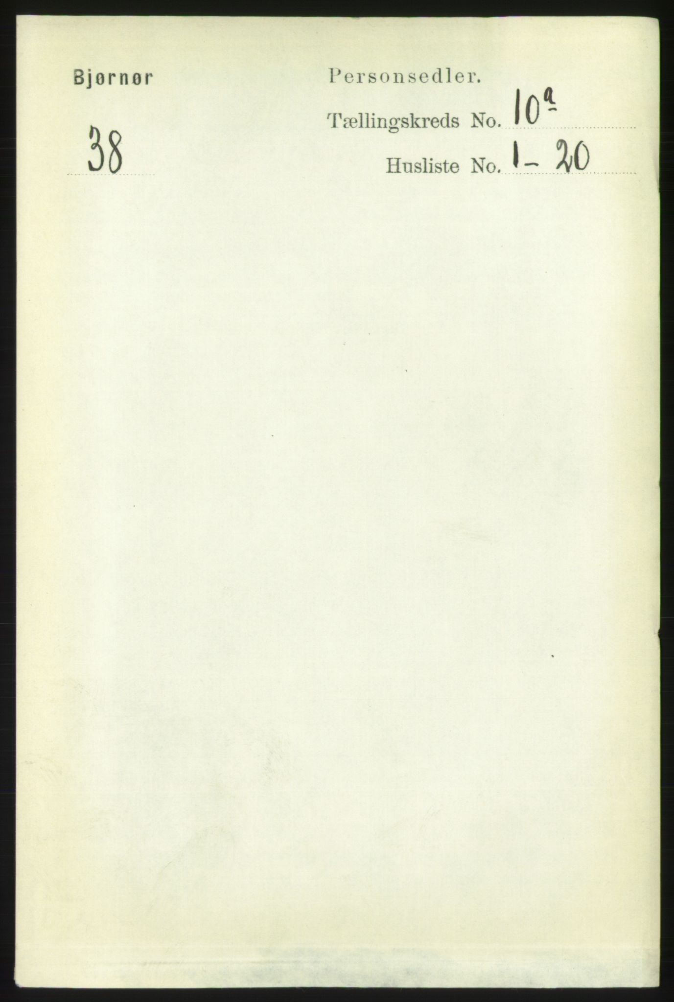 RA, 1891 census for 1632 Bjørnør, 1891, p. 4145