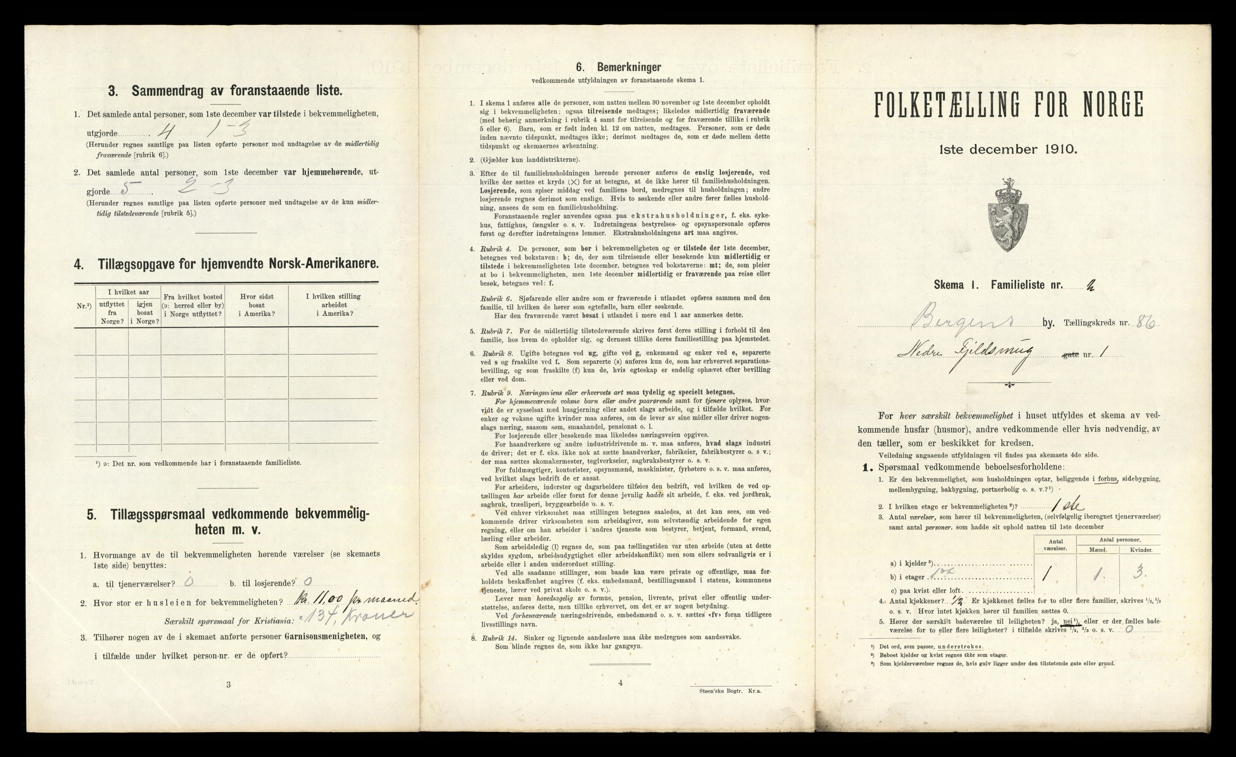 RA, 1910 census for Bergen, 1910, p. 30139