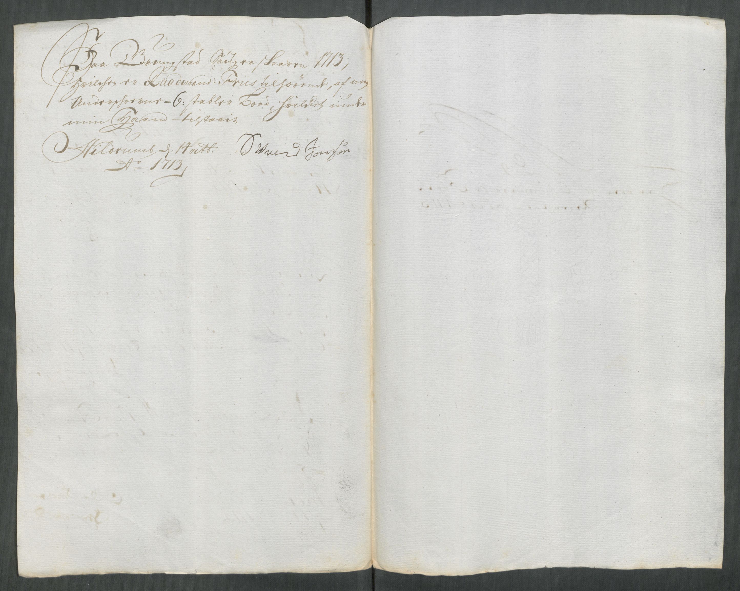 Rentekammeret inntil 1814, Reviderte regnskaper, Fogderegnskap, RA/EA-4092/R64/L4434: Fogderegnskap Namdal, 1713, p. 123