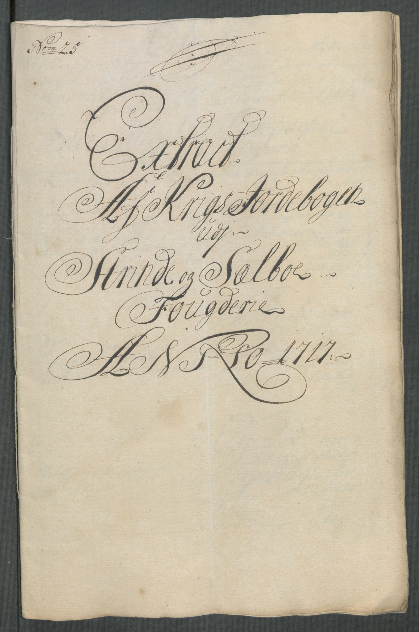 Rentekammeret inntil 1814, Reviderte regnskaper, Fogderegnskap, AV/RA-EA-4092/R61/L4116: Fogderegnskap Strinda og Selbu, 1717-1718, p. 195