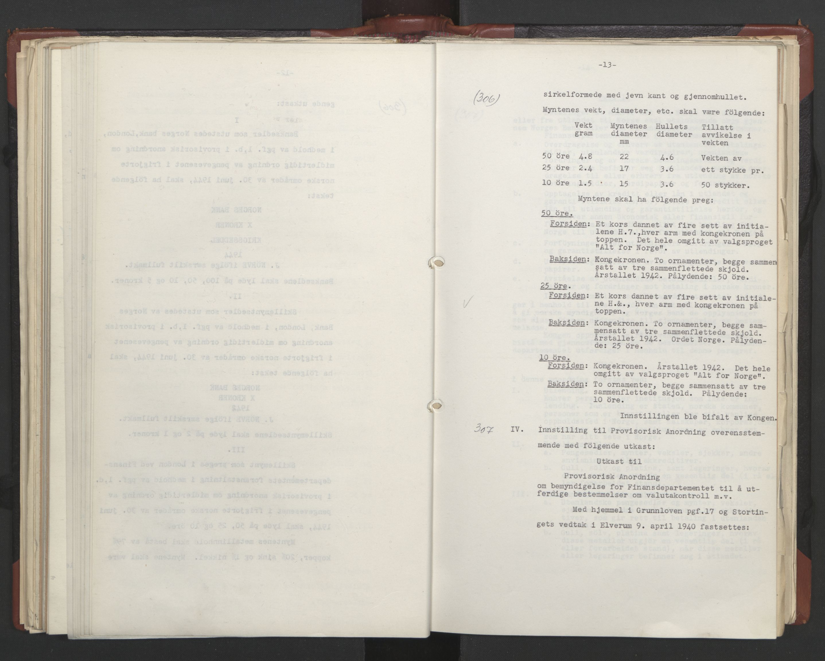 Statsrådssekretariatet, AV/RA-S-1001/A/Ac/L0125: Kgl. res. 21/7-15/12, 1944, p. 140