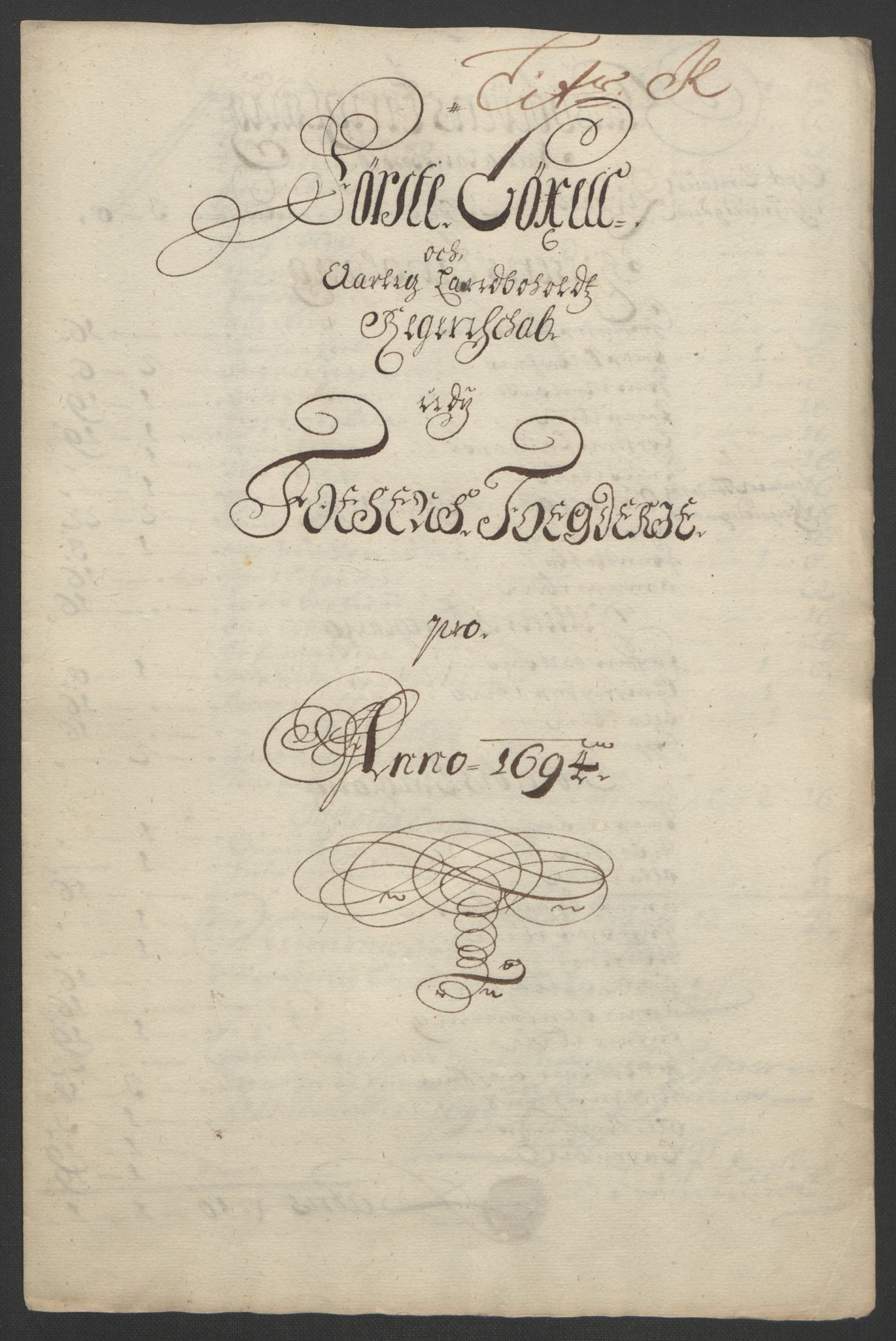 Rentekammeret inntil 1814, Reviderte regnskaper, Fogderegnskap, RA/EA-4092/R57/L3850: Fogderegnskap Fosen, 1694, p. 146