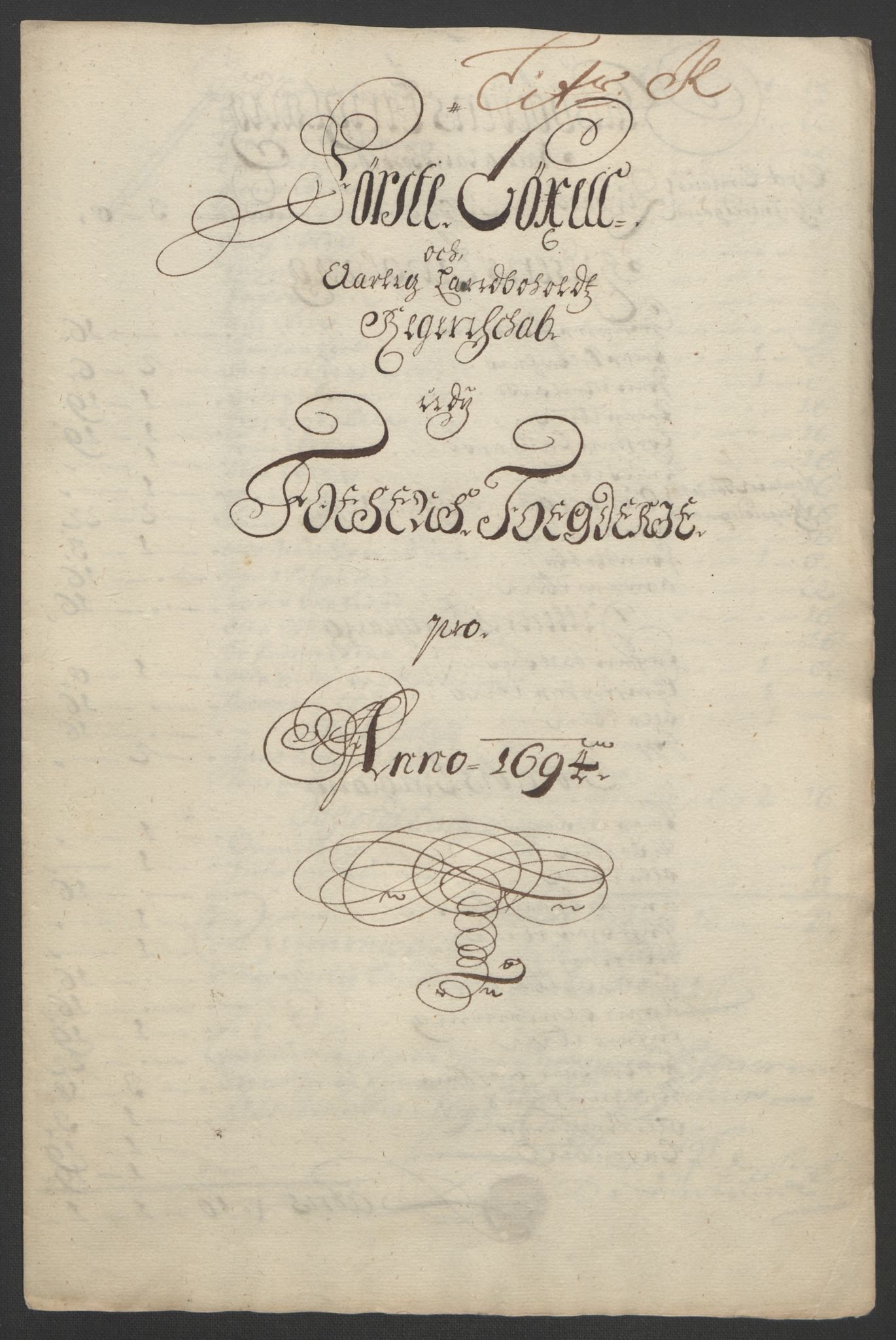 Rentekammeret inntil 1814, Reviderte regnskaper, Fogderegnskap, AV/RA-EA-4092/R57/L3850: Fogderegnskap Fosen, 1694, p. 146