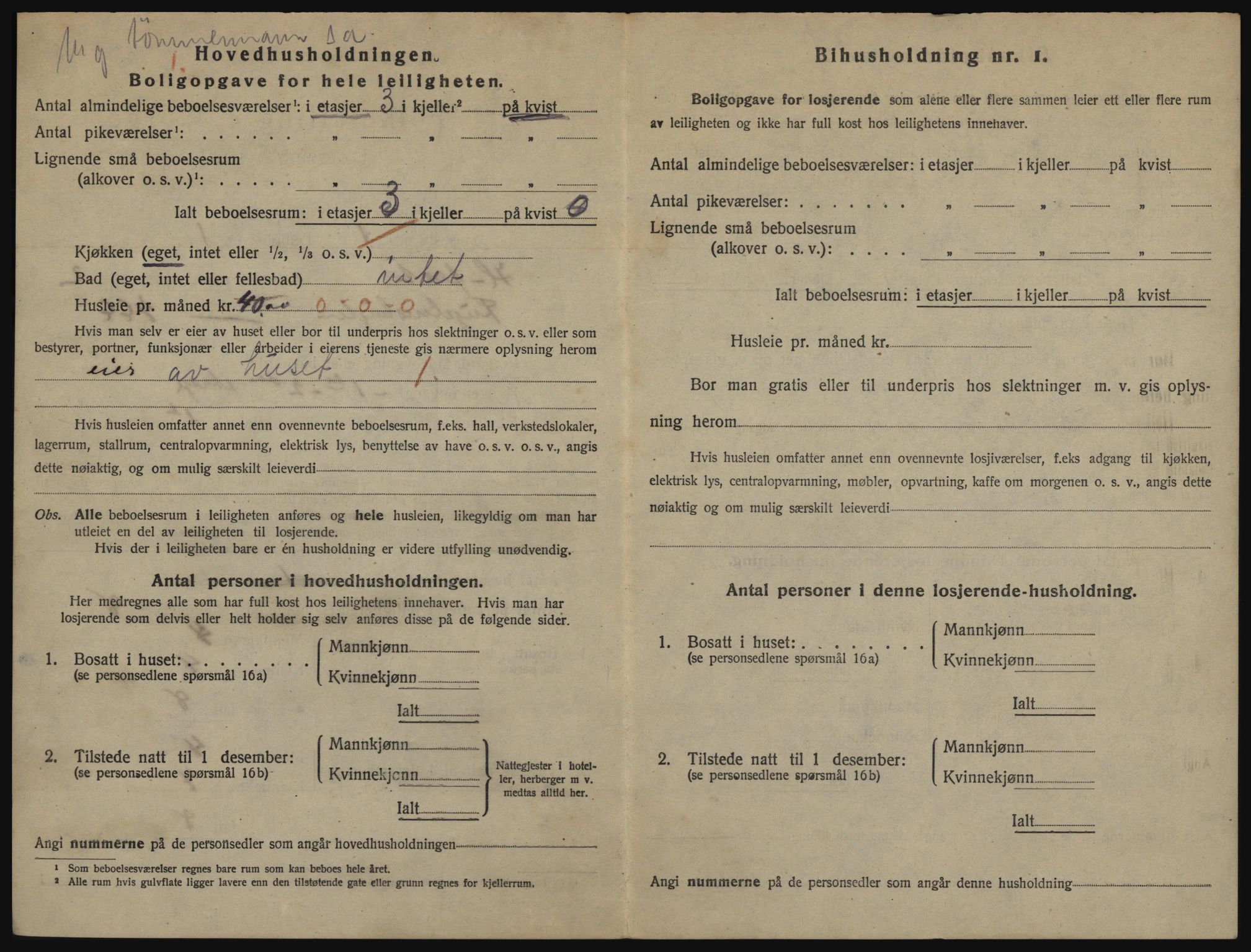 SATØ, 1920 census for Hammerfest, 1920, p. 1993