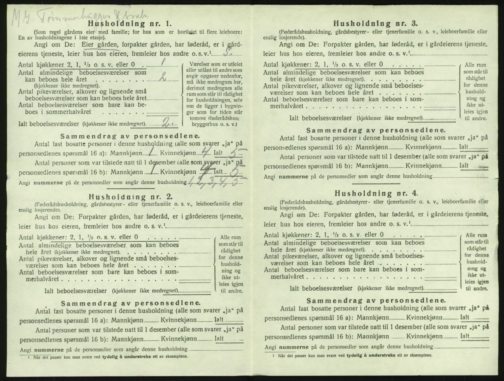 SAKO, 1920 census for Lardal, 1920, p. 998