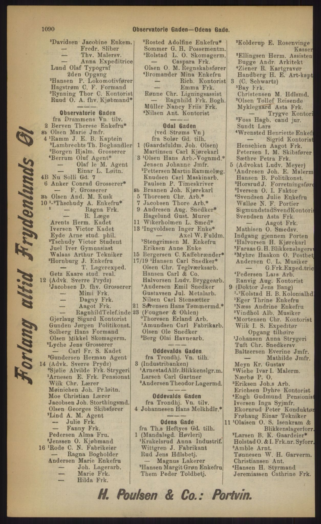 Kristiania/Oslo adressebok, PUBL/-, 1903, p. 1090