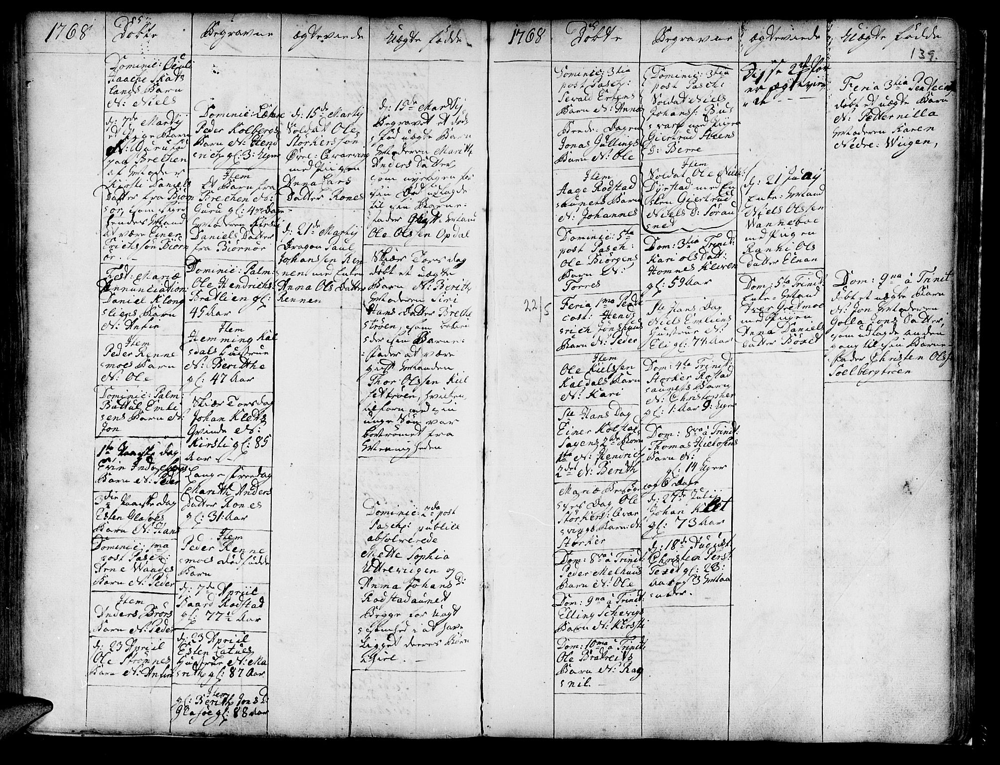 Ministerialprotokoller, klokkerbøker og fødselsregistre - Nord-Trøndelag, SAT/A-1458/741/L0385: Parish register (official) no. 741A01, 1722-1815, p. 139