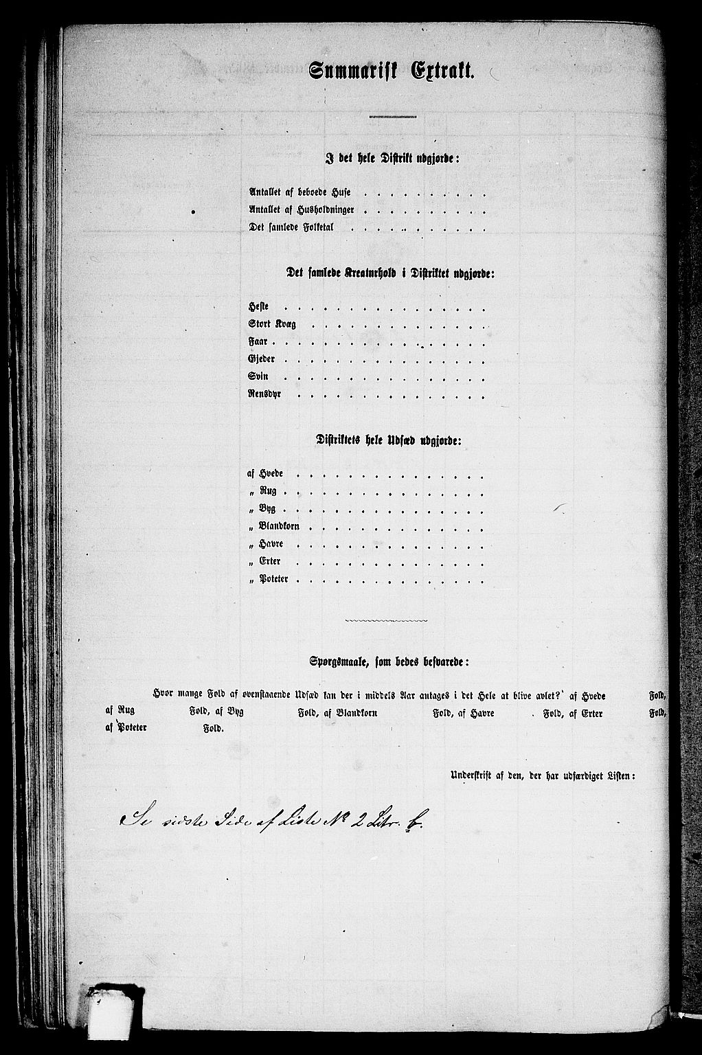 RA, 1865 census for Vik, 1865, p. 43