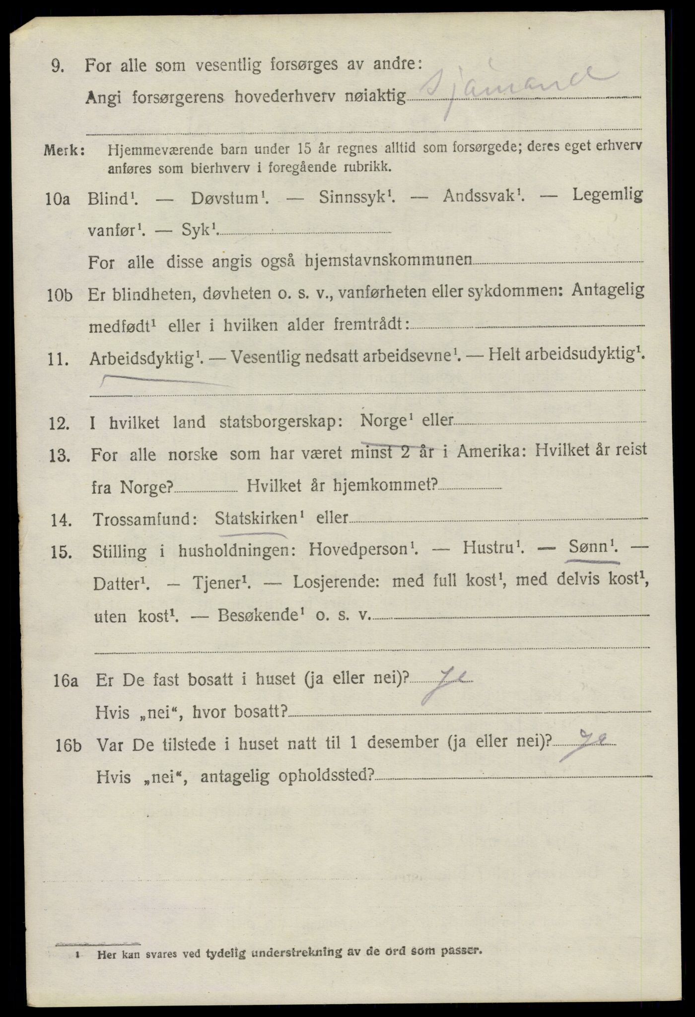 SAO, 1920 census for Glemmen, 1920, p. 21604