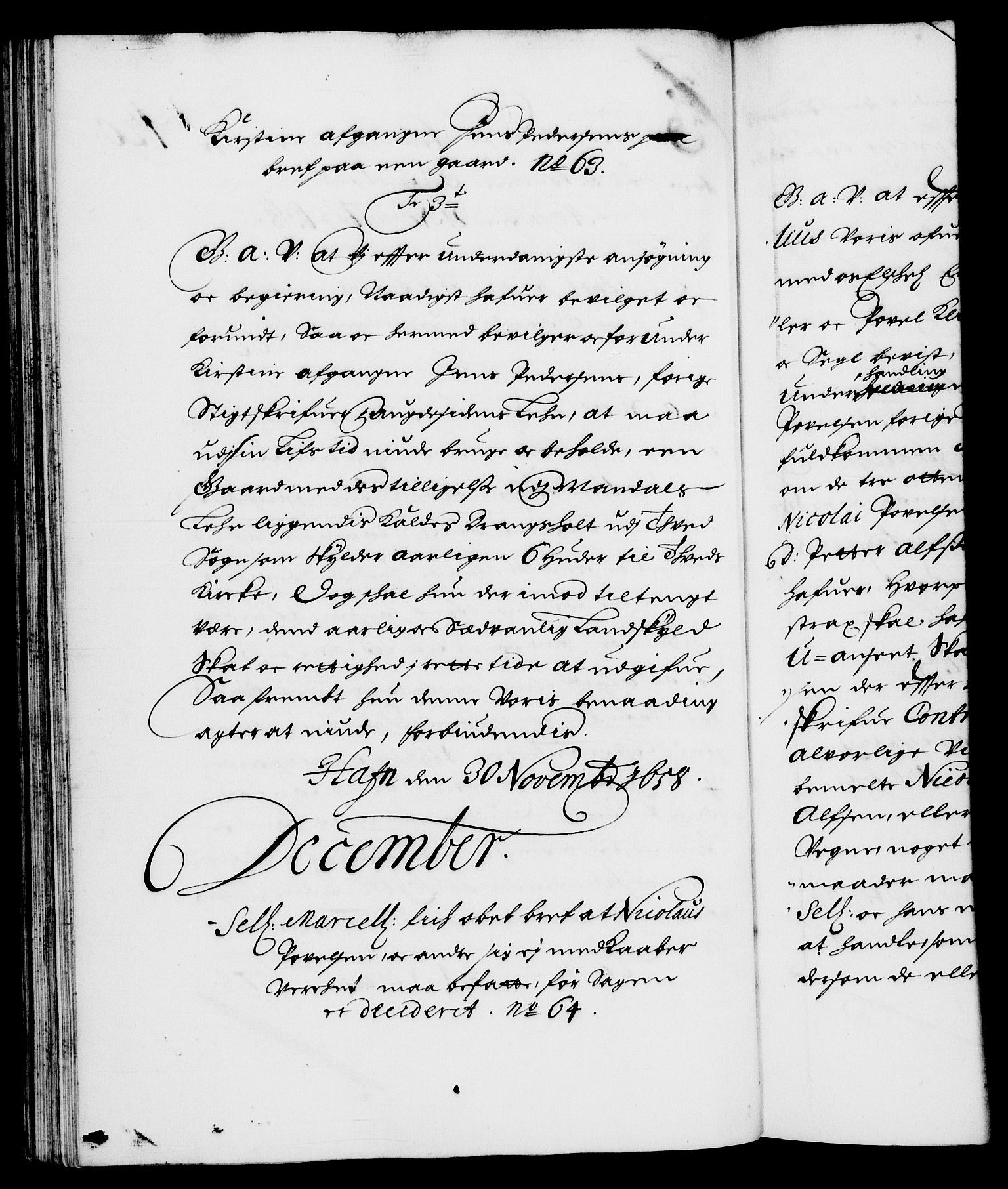Danske Kanselli 1572-1799, RA/EA-3023/F/Fc/Fca/Fcaa/L0009: Norske registre (mikrofilm), 1657-1660, p. 120b