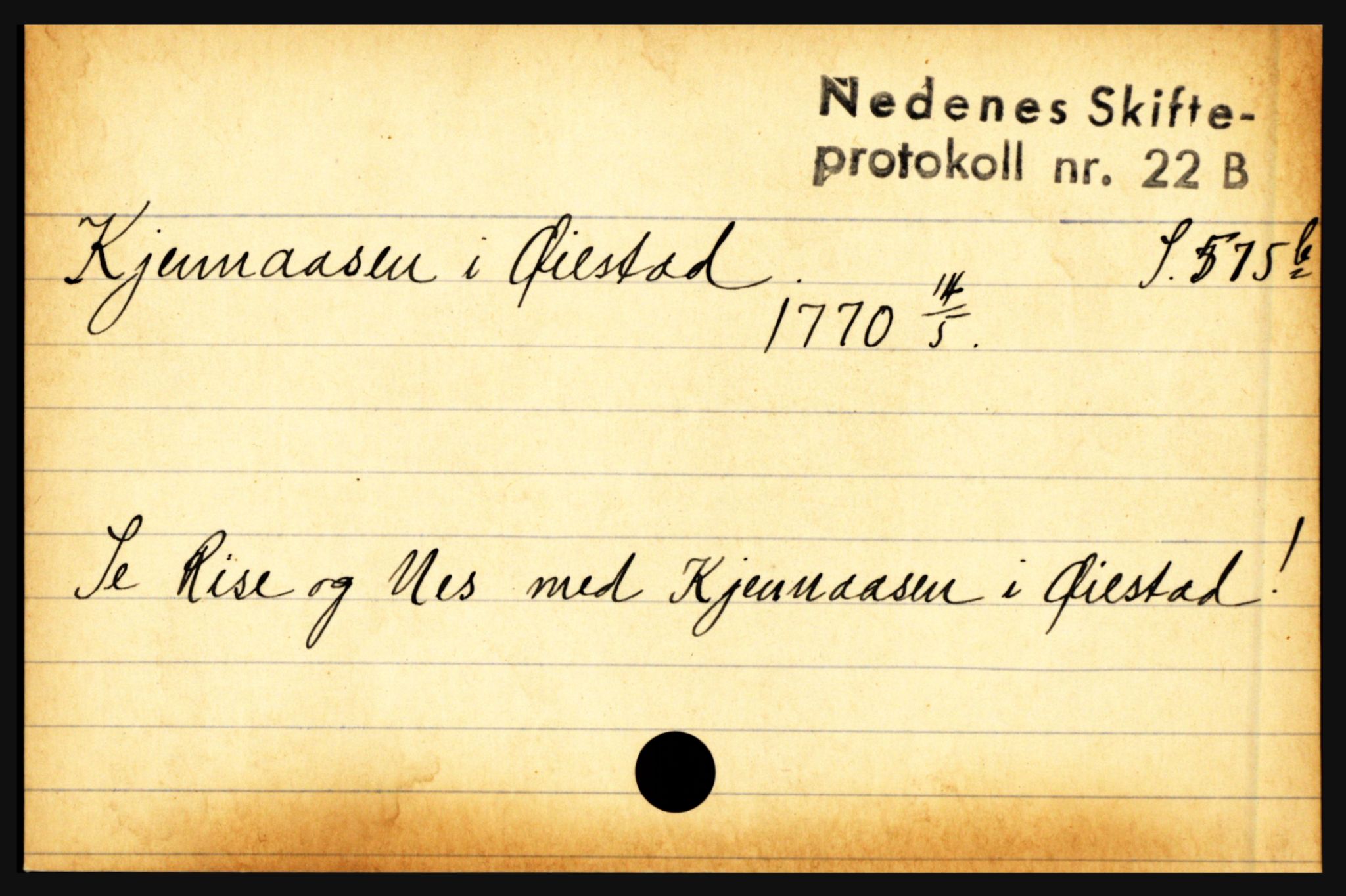 Nedenes sorenskriveri før 1824, AV/SAK-1221-0007/H, p. 14707