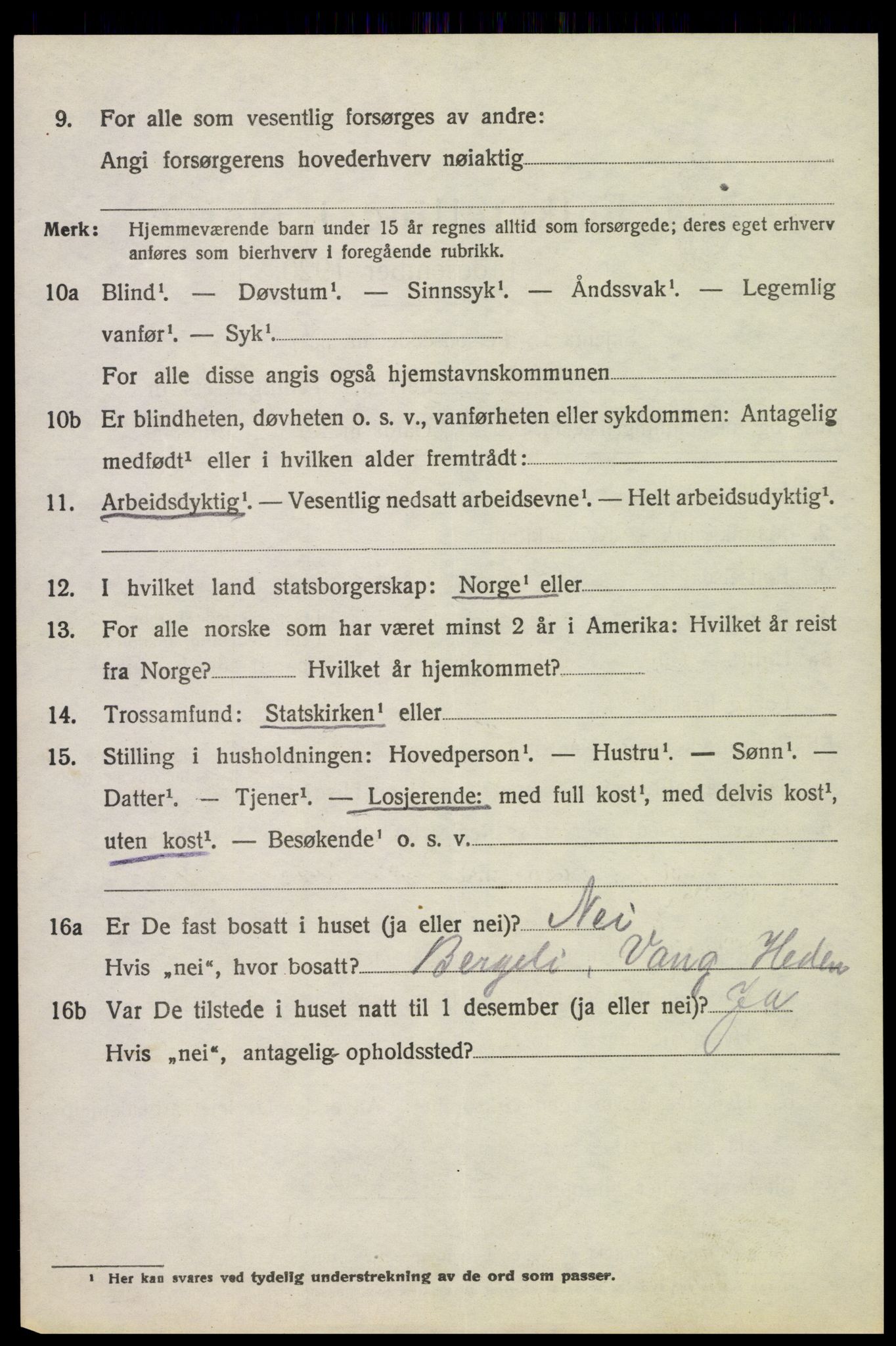 SAH, 1920 census for Ringsaker, 1920, p. 20931