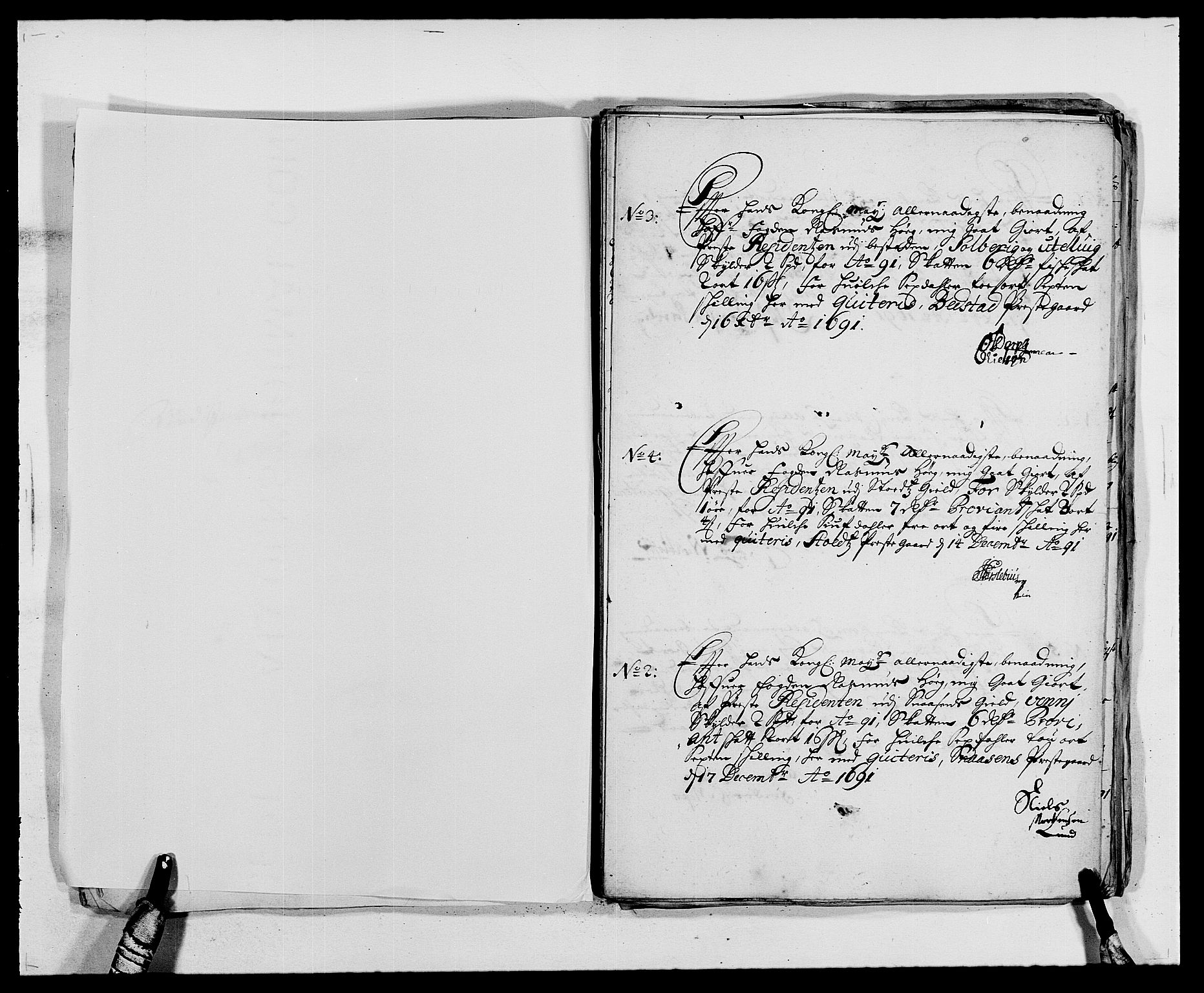 Rentekammeret inntil 1814, Reviderte regnskaper, Fogderegnskap, RA/EA-4092/R63/L4307: Fogderegnskap Inderøy, 1690-1691, p. 411