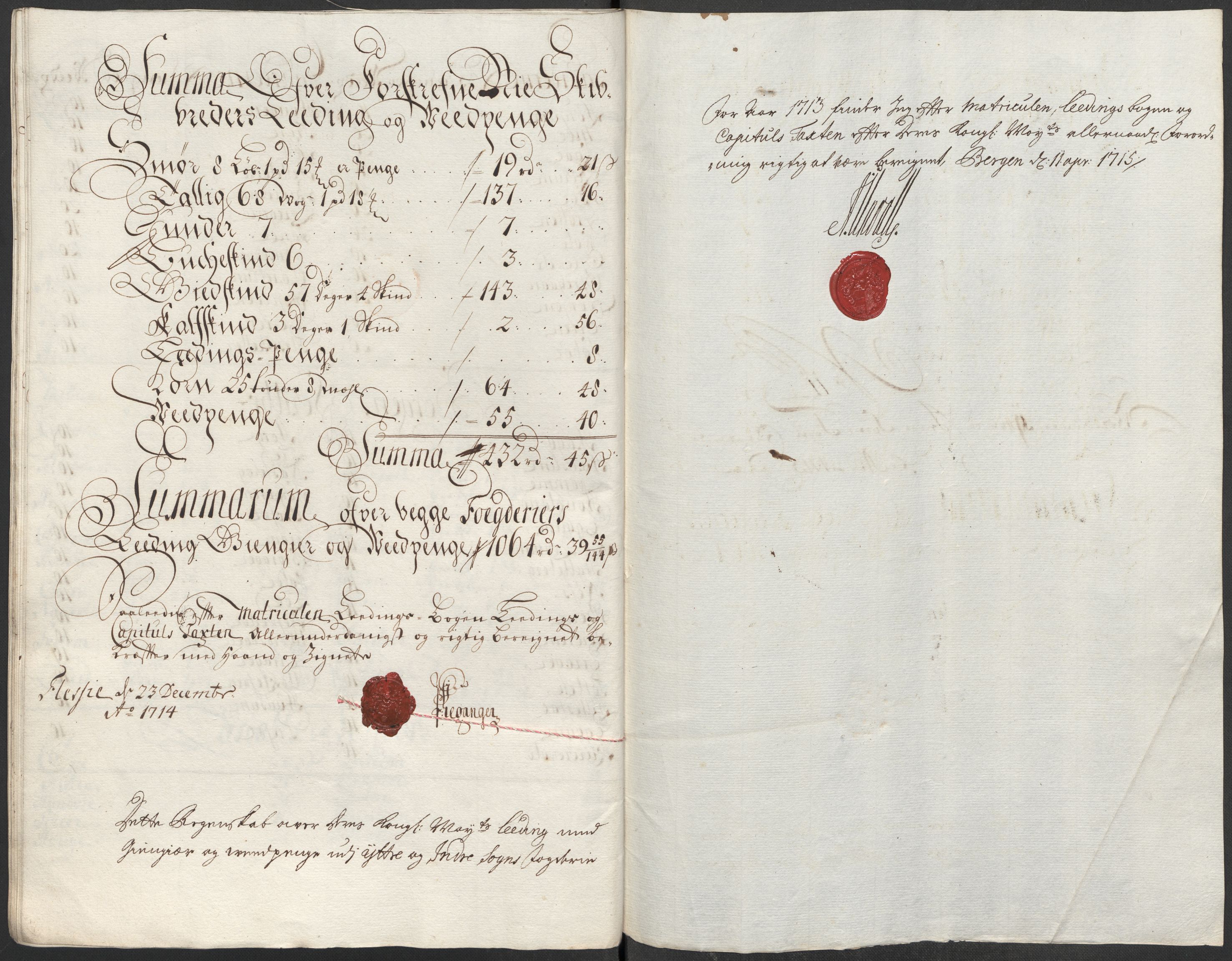 Rentekammeret inntil 1814, Reviderte regnskaper, Fogderegnskap, RA/EA-4092/R52/L3319: Fogderegnskap Sogn, 1713-1714, p. 245