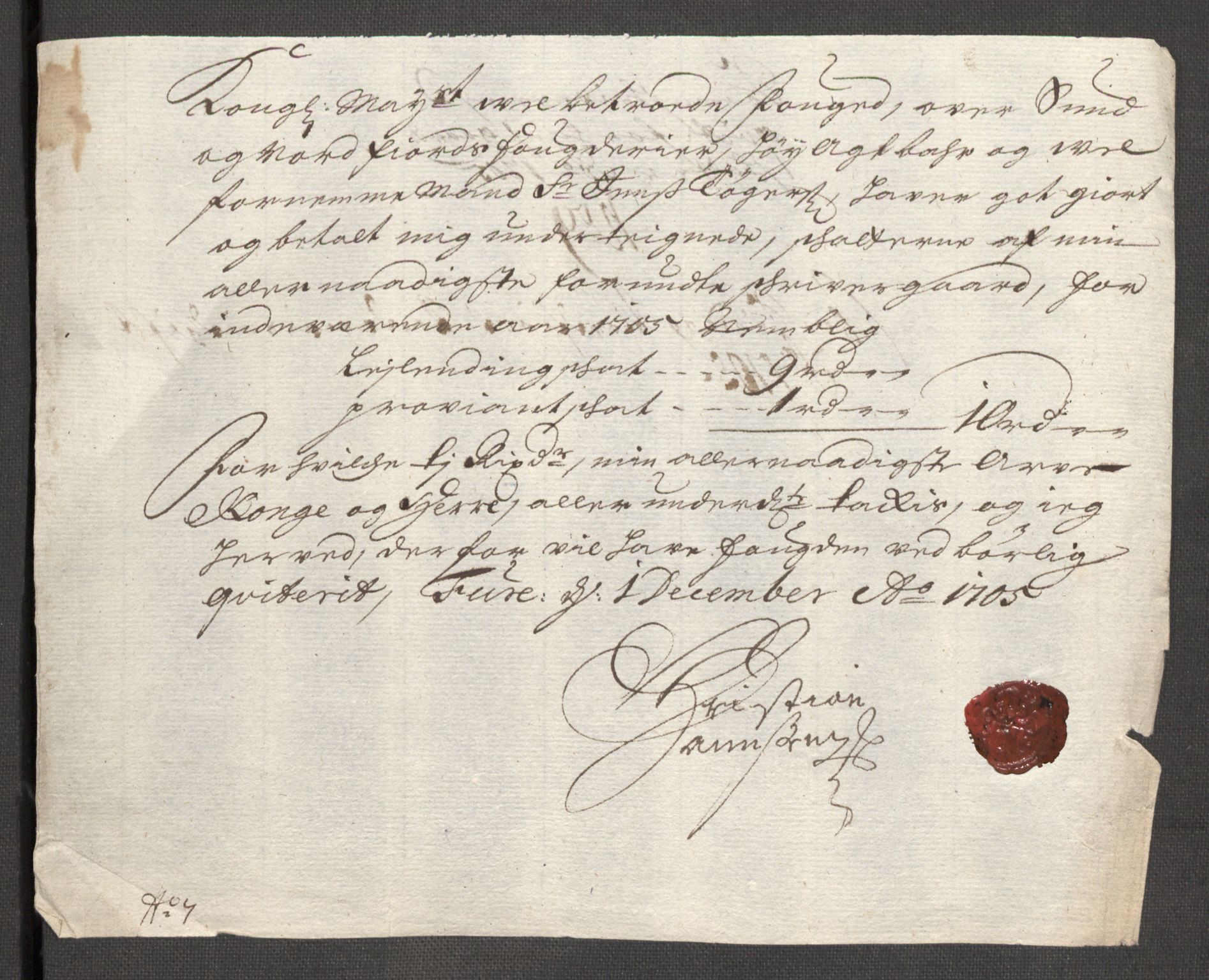 Rentekammeret inntil 1814, Reviderte regnskaper, Fogderegnskap, AV/RA-EA-4092/R53/L3429: Fogderegnskap Sunn- og Nordfjord, 1705, p. 177