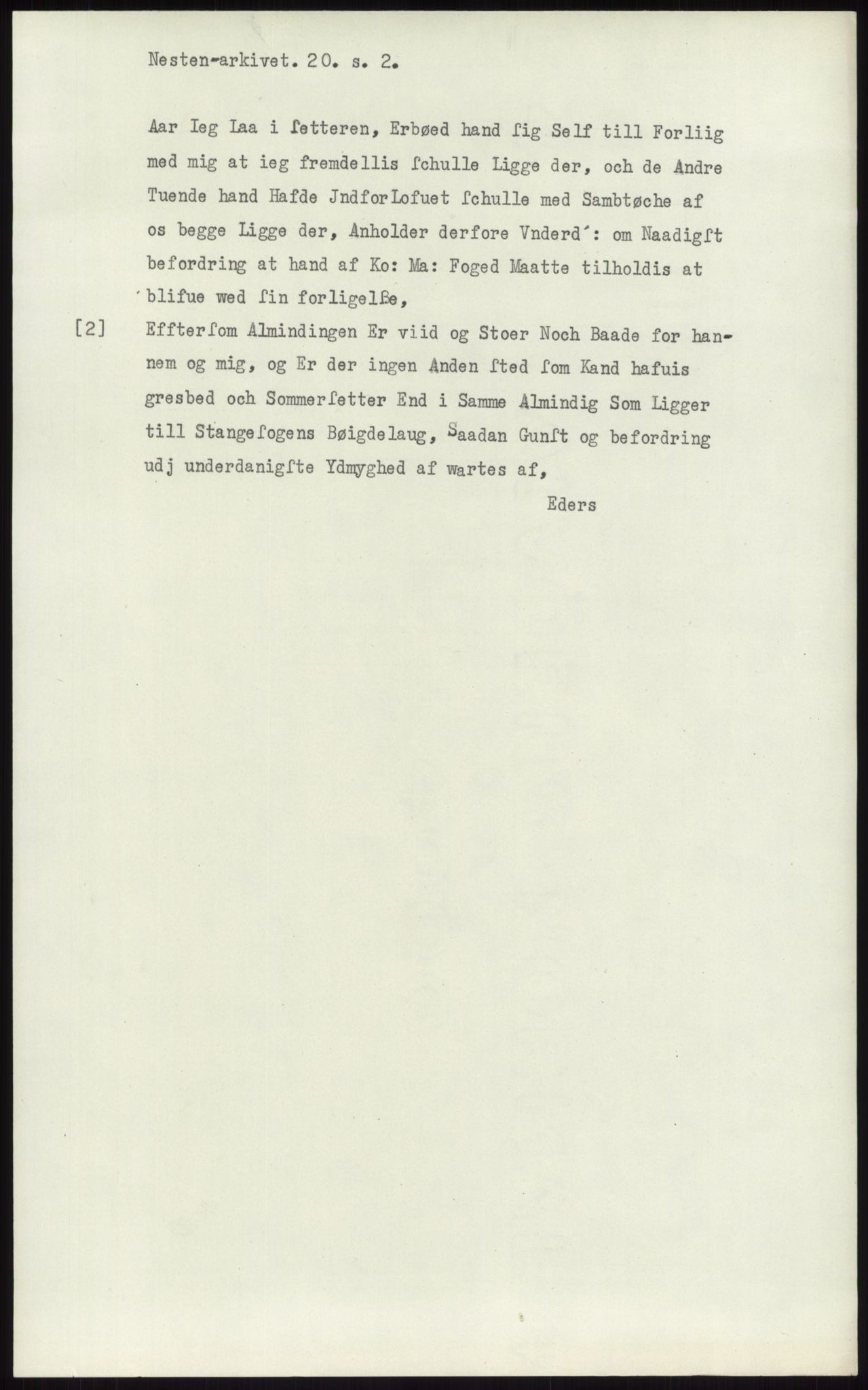 Samlinger til kildeutgivelse, Diplomavskriftsamlingen, RA/EA-4053/H/Ha, p. 1756
