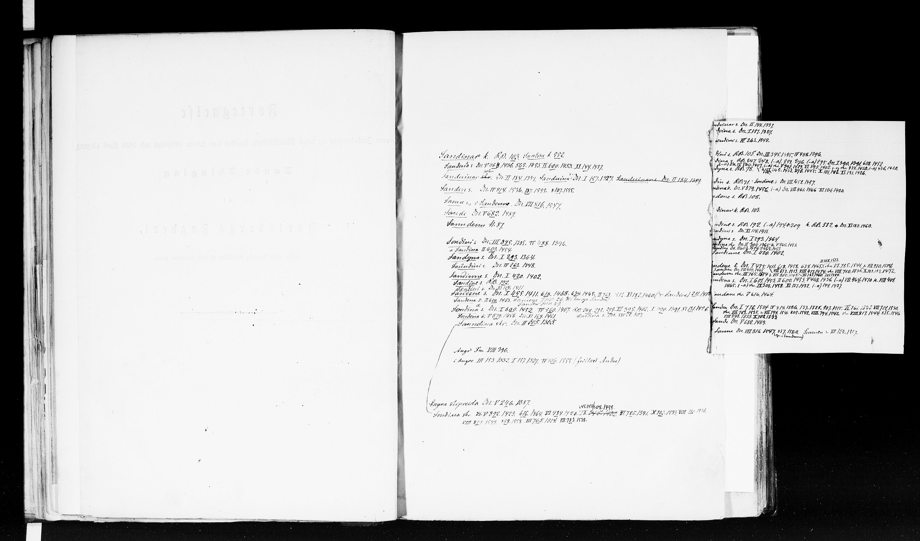 Rygh, AV/RA-PA-0034/F/Fb/L0006: Matrikkelen for 1838 - Jarlsberg og Larviks amt (Vestfold fylke), 1838