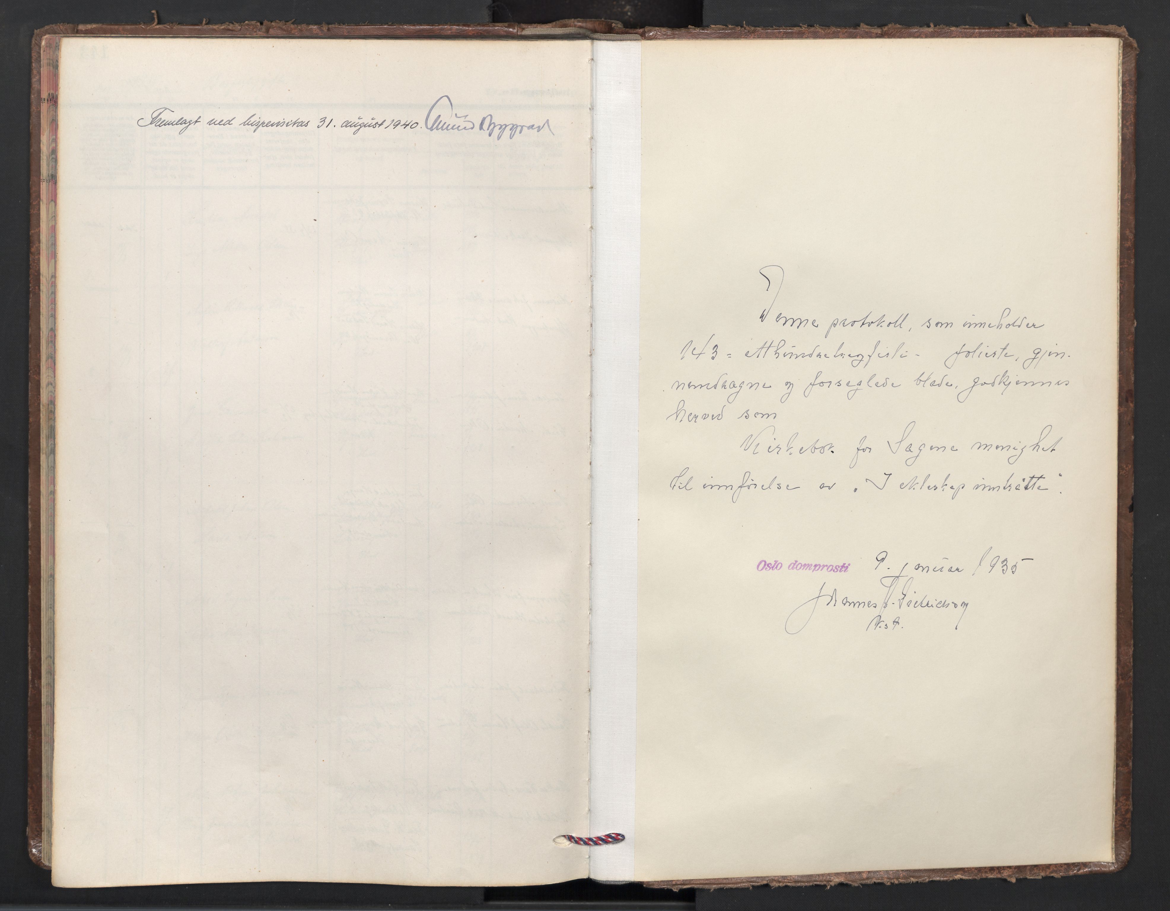 Sagene prestekontor Kirkebøker, SAO/A-10796/F/L0018: Parish register (official) no. 18, 1935-1940