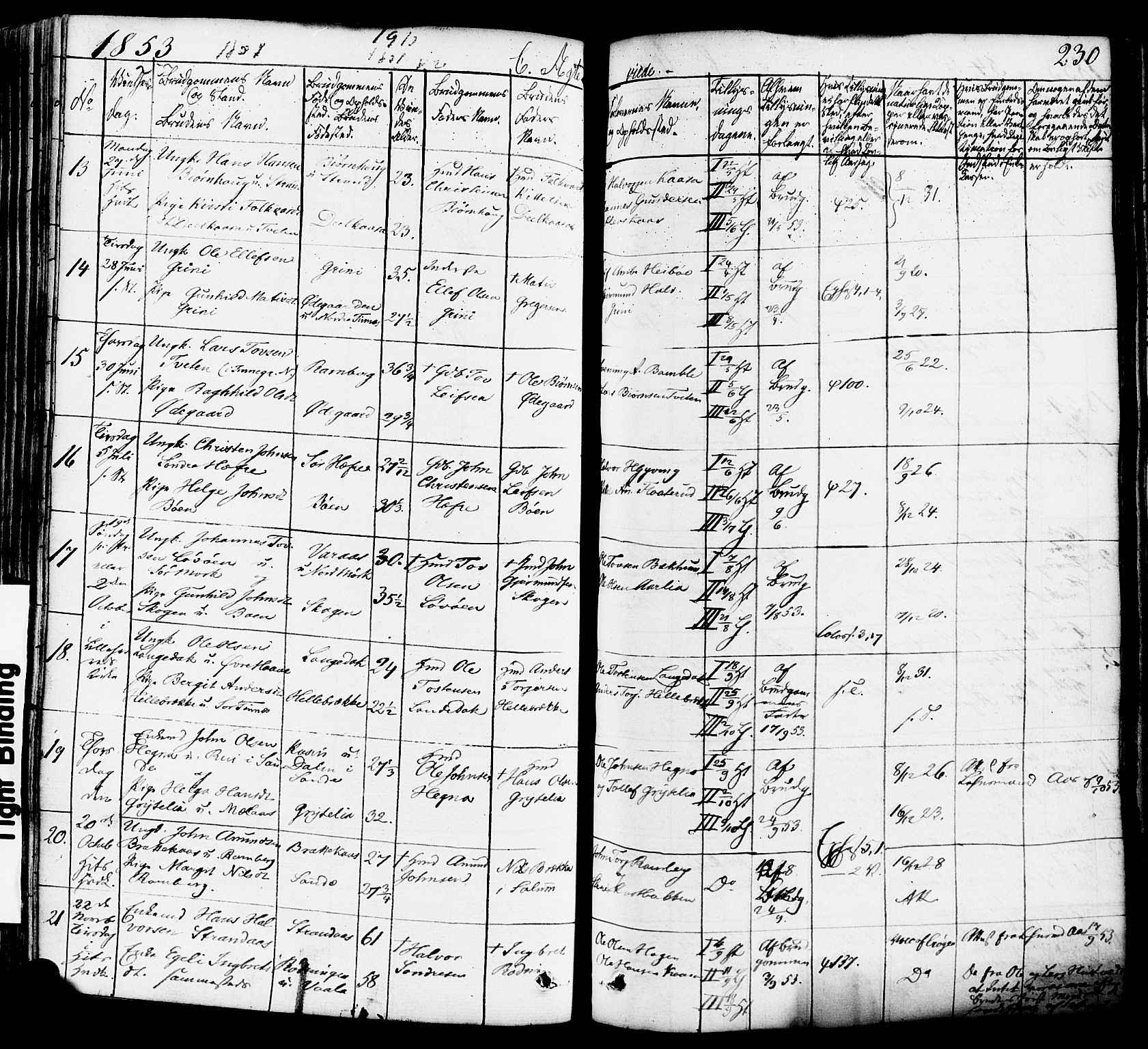 Heddal kirkebøker, AV/SAKO-A-268/F/Fa/L0006: Parish register (official) no. I 6, 1837-1854, p. 230