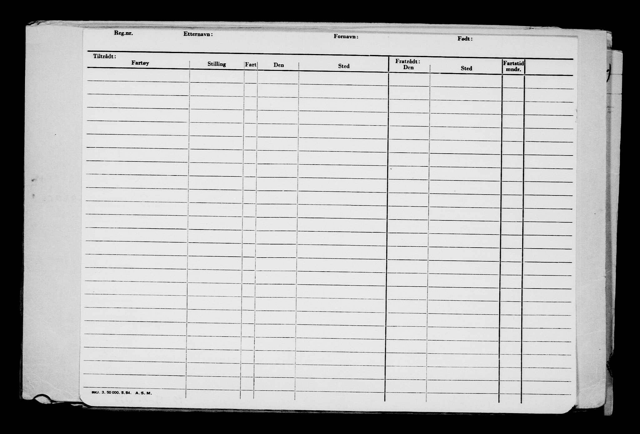 Direktoratet for sjømenn, RA/S-3545/G/Gb/L0055: Hovedkort, 1904, p. 200