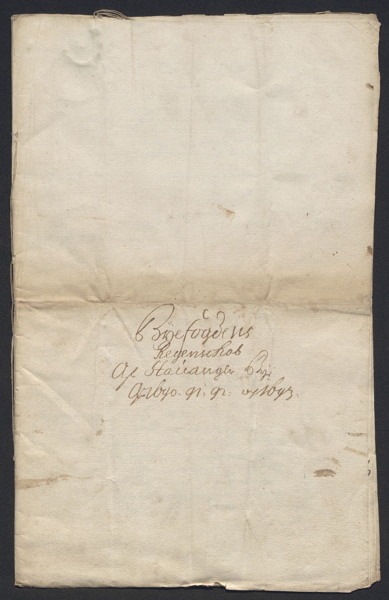 Rentekammeret inntil 1814, Reviderte regnskaper, Byregnskaper, RA/EA-4066/R/Ro/L0316: [O14] Sikt og sakefall, 1662-1693, p. 375