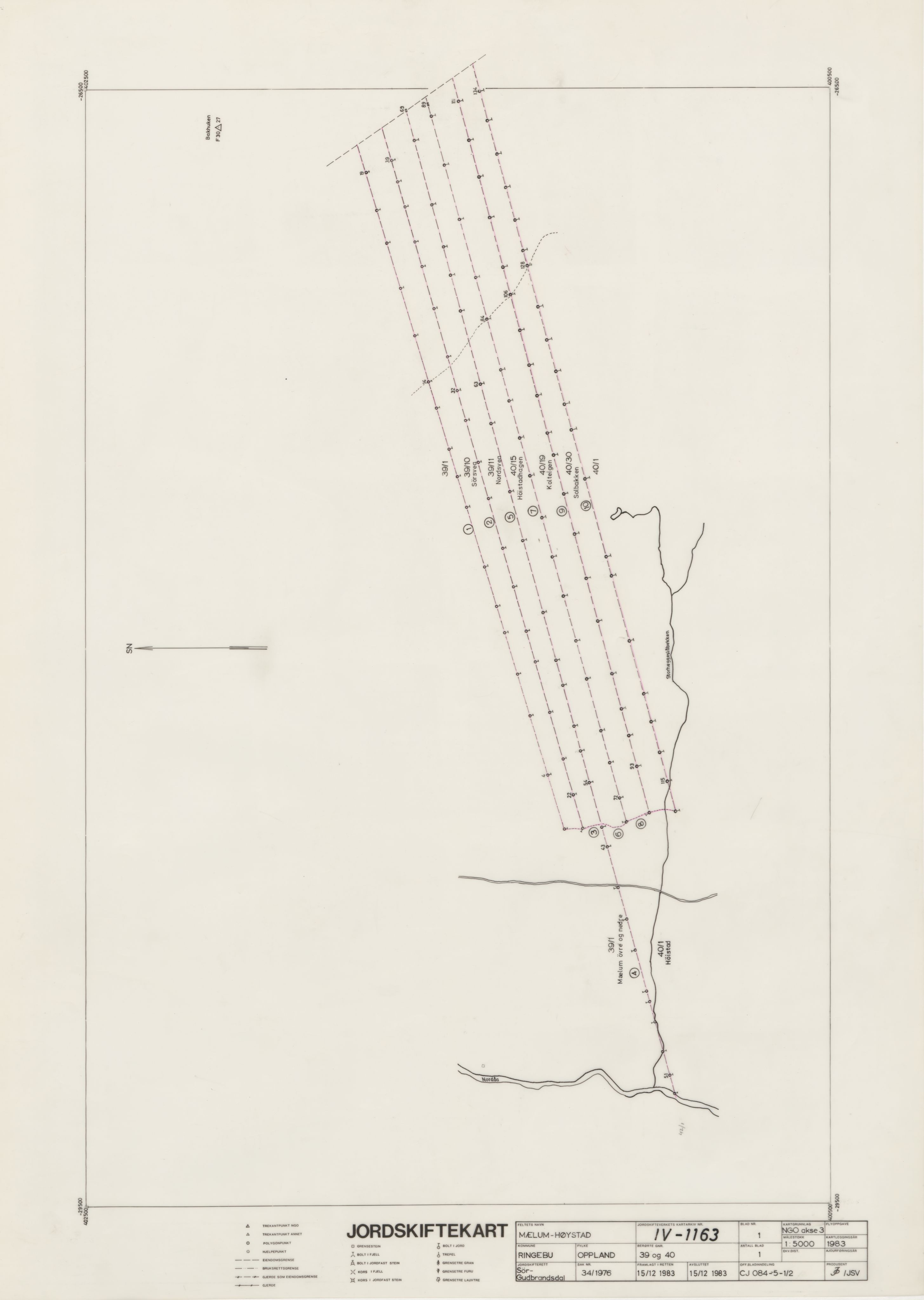 Jordskifteverkets kartarkiv, RA/S-3929/T, 1859-1988, p. 1493