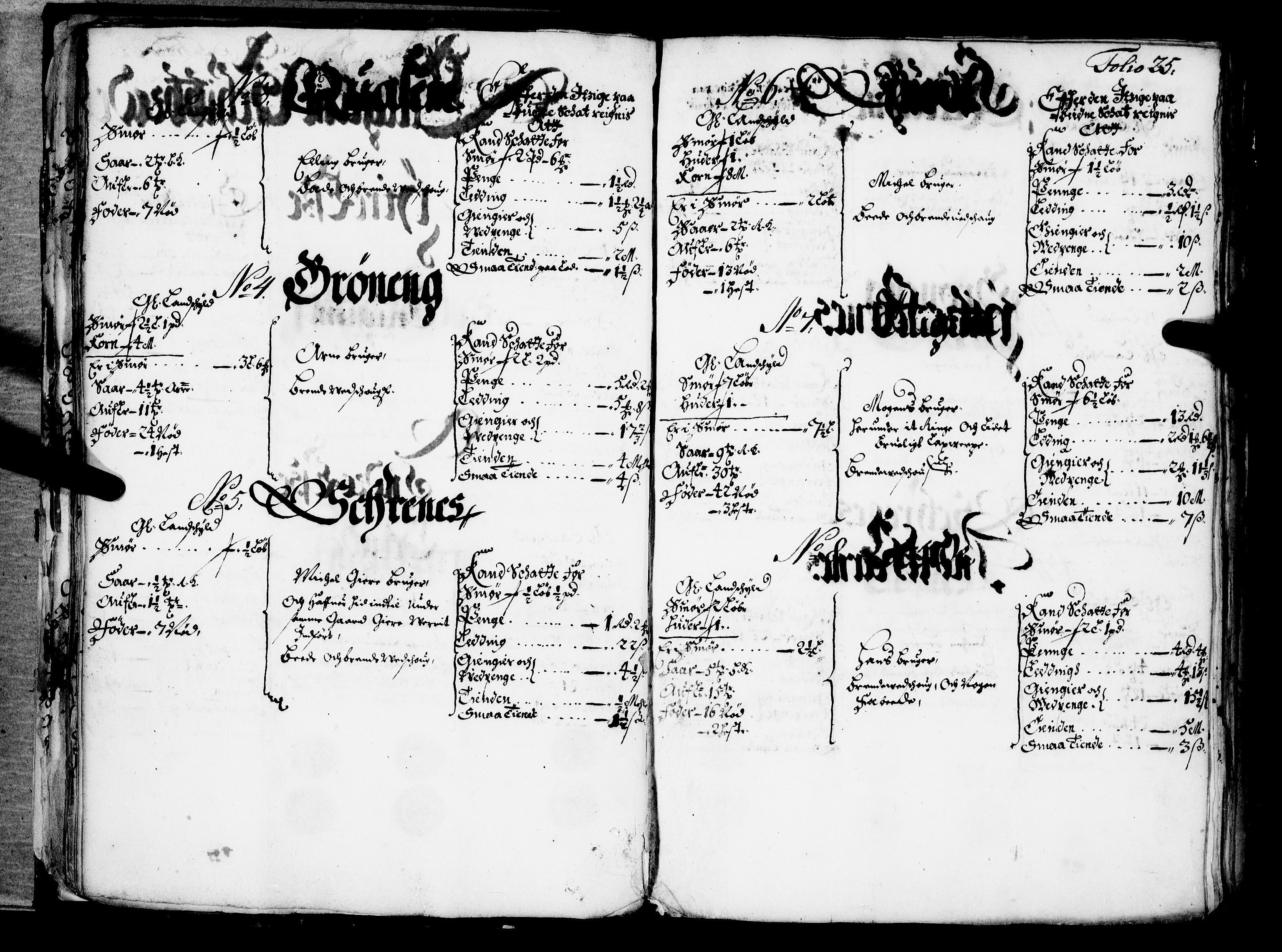 Rentekammeret inntil 1814, Realistisk ordnet avdeling, AV/RA-EA-4070/N/Nb/Nba/L0042: Ytre Sogn fogderi, 1667, p. 24b-25a