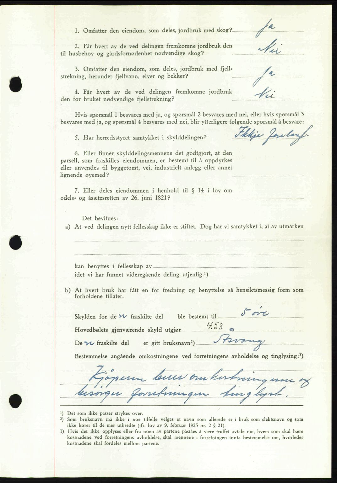 Romsdal sorenskriveri, AV/SAT-A-4149/1/2/2C: Mortgage book no. A22, 1947-1947, Diary no: : 600/1947