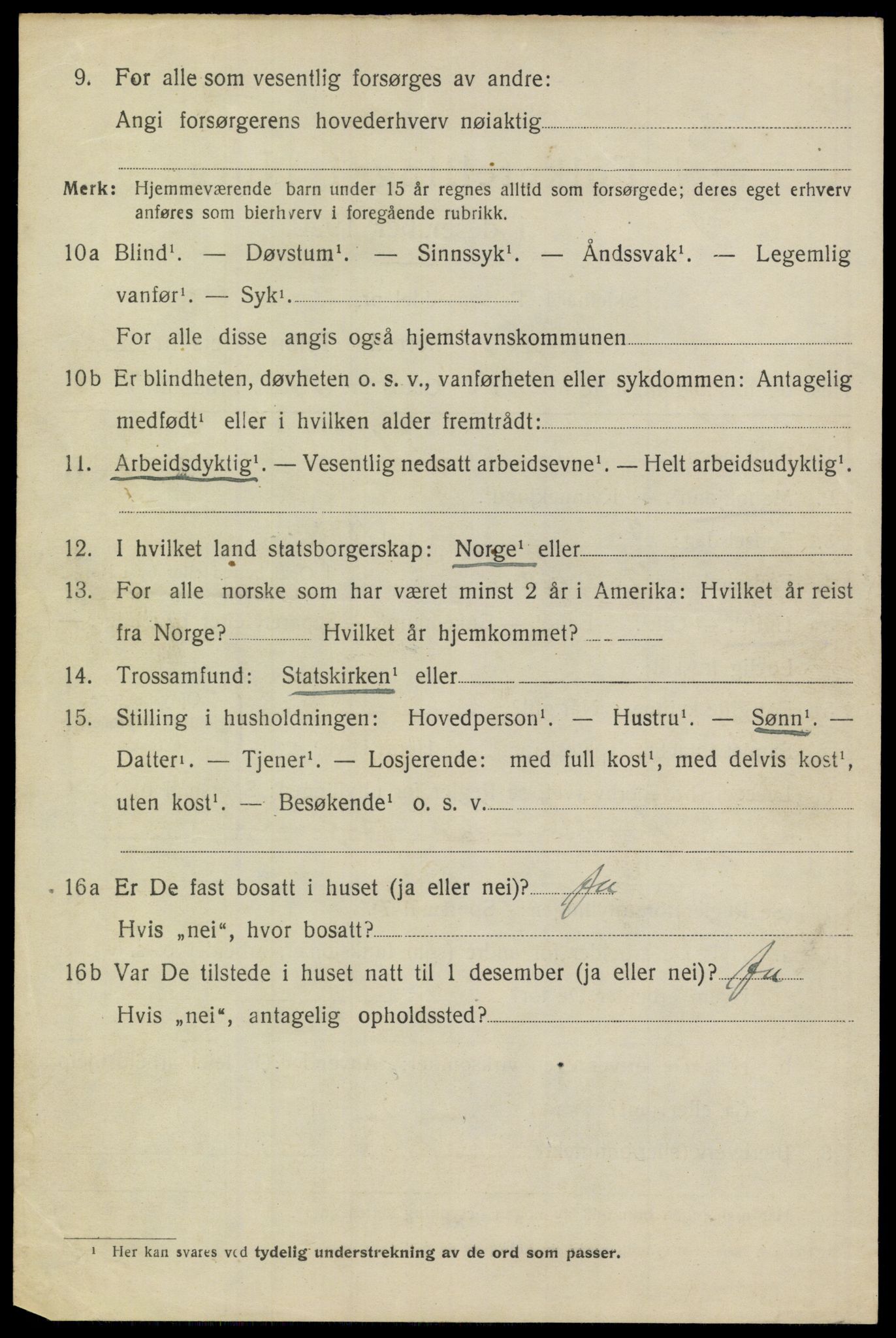 SAO, 1920 census for Blaker, 1920, p. 1996