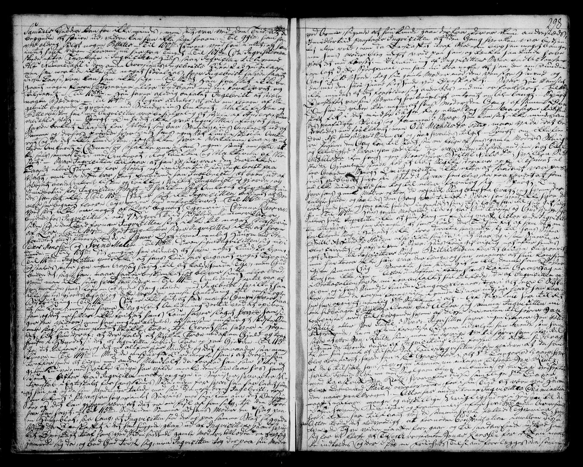 Ytre Sogn tingrett, AV/SAB-A-2601/1/F/Fa/L0045b: Tingbok (justisprotokoll), 1806-1810, p. 297b-298a