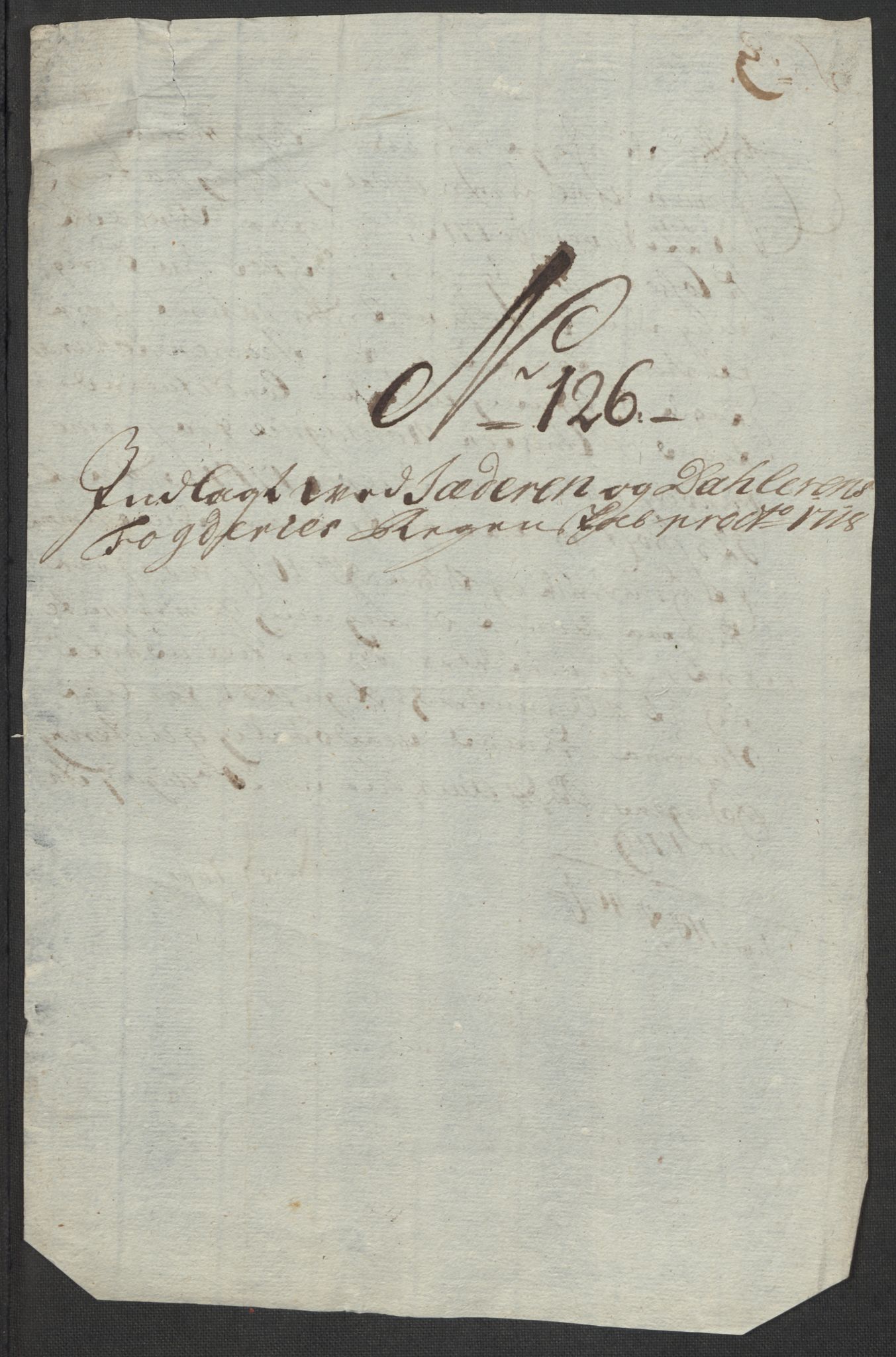 Rentekammeret inntil 1814, Reviderte regnskaper, Fogderegnskap, AV/RA-EA-4092/R46/L2743: Fogderegnskap Jæren og Dalane, 1718, p. 413