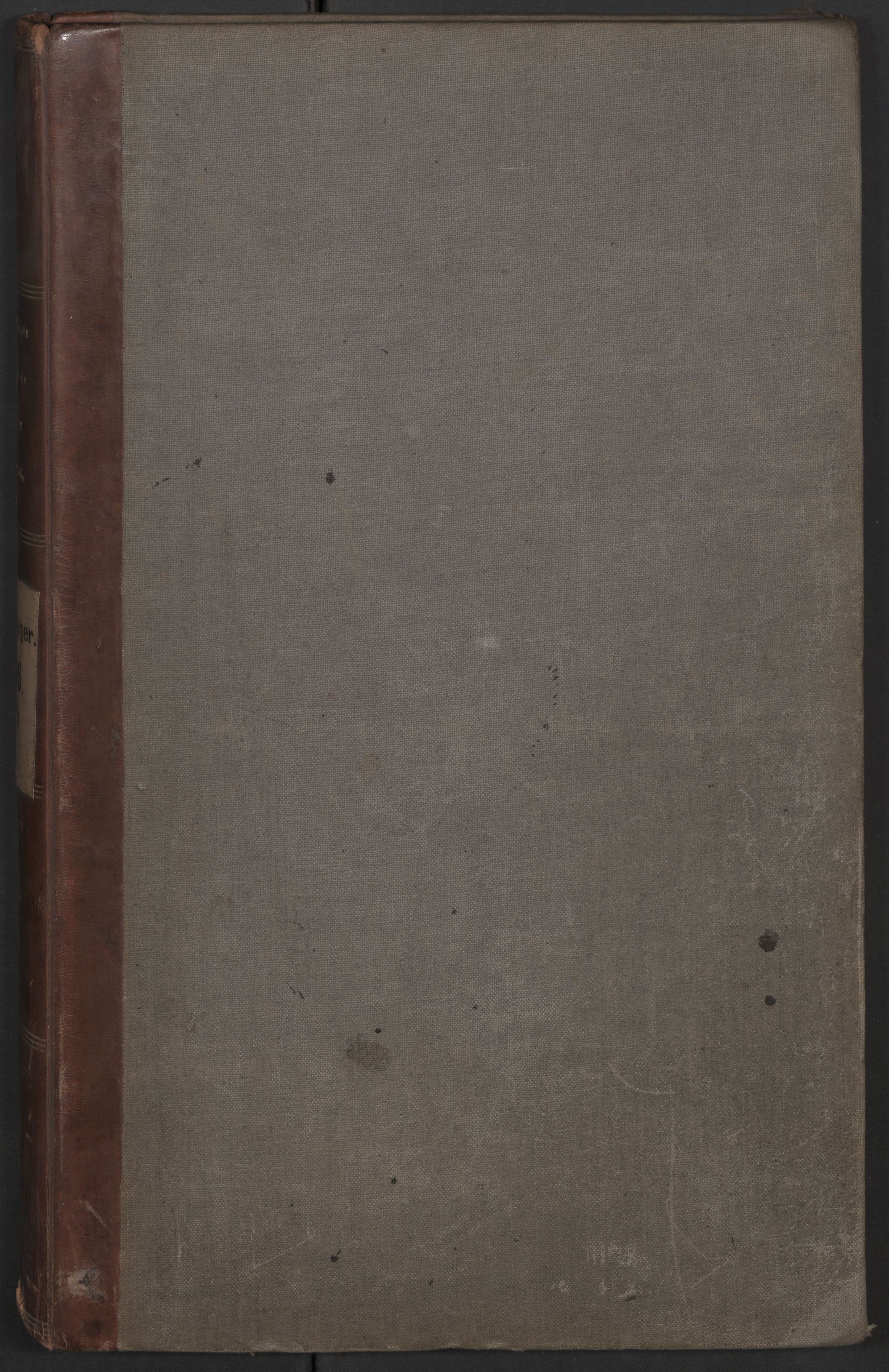 Revisjonsdepartementet, 2. revisjonskontor, RA/S-1115/E/E036/L0219: Tvedestrand: Inngående tollbok (A), 1866