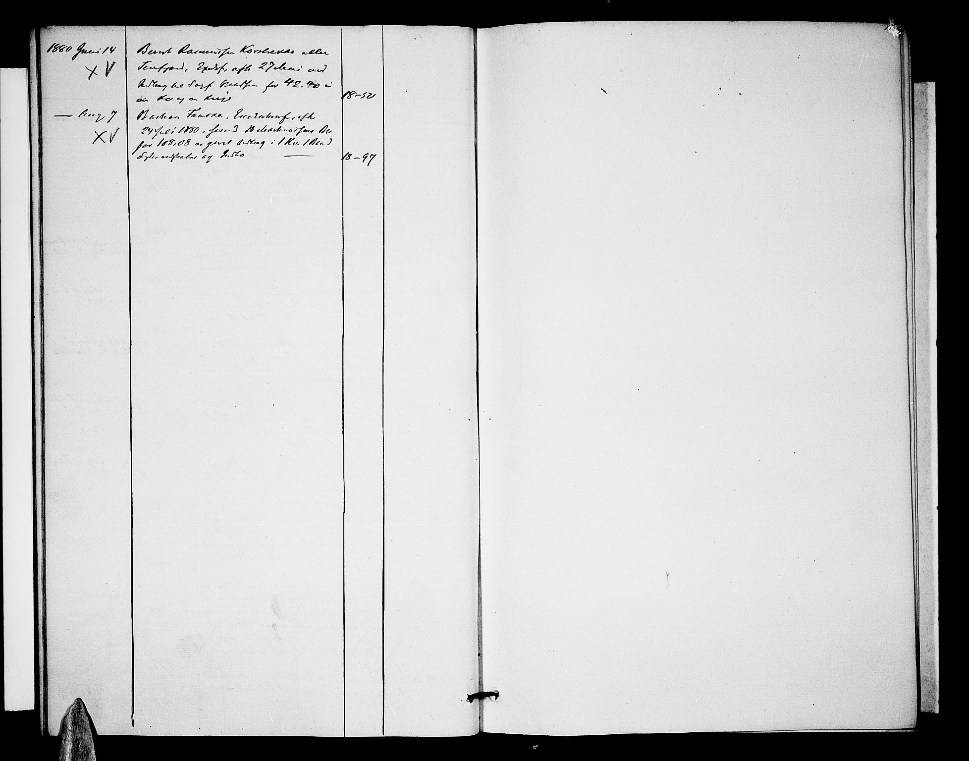Nordre Sunnmøre sorenskriveri, SAT/A-0006/1/2/2B/L0004: Mortgage register no. 4, 1836-1881