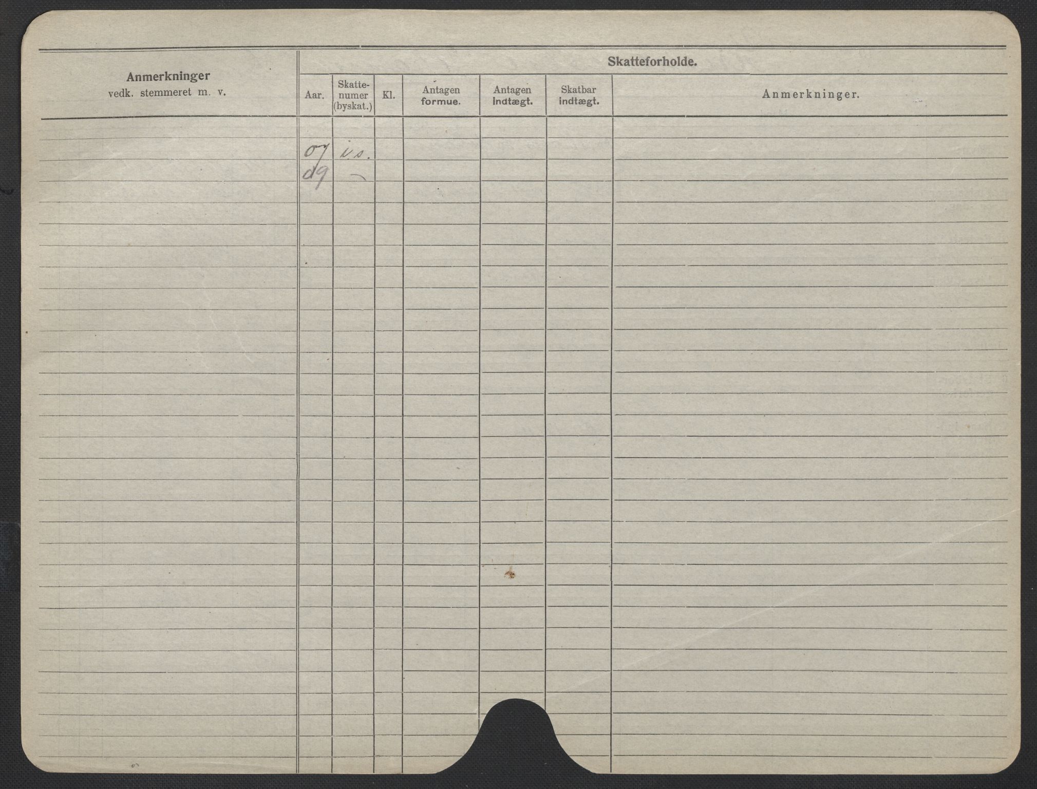 Oslo folkeregister, Registerkort, SAO/A-11715/F/Fa/Fac/L0019: Kvinner, 1906-1914, p. 324b