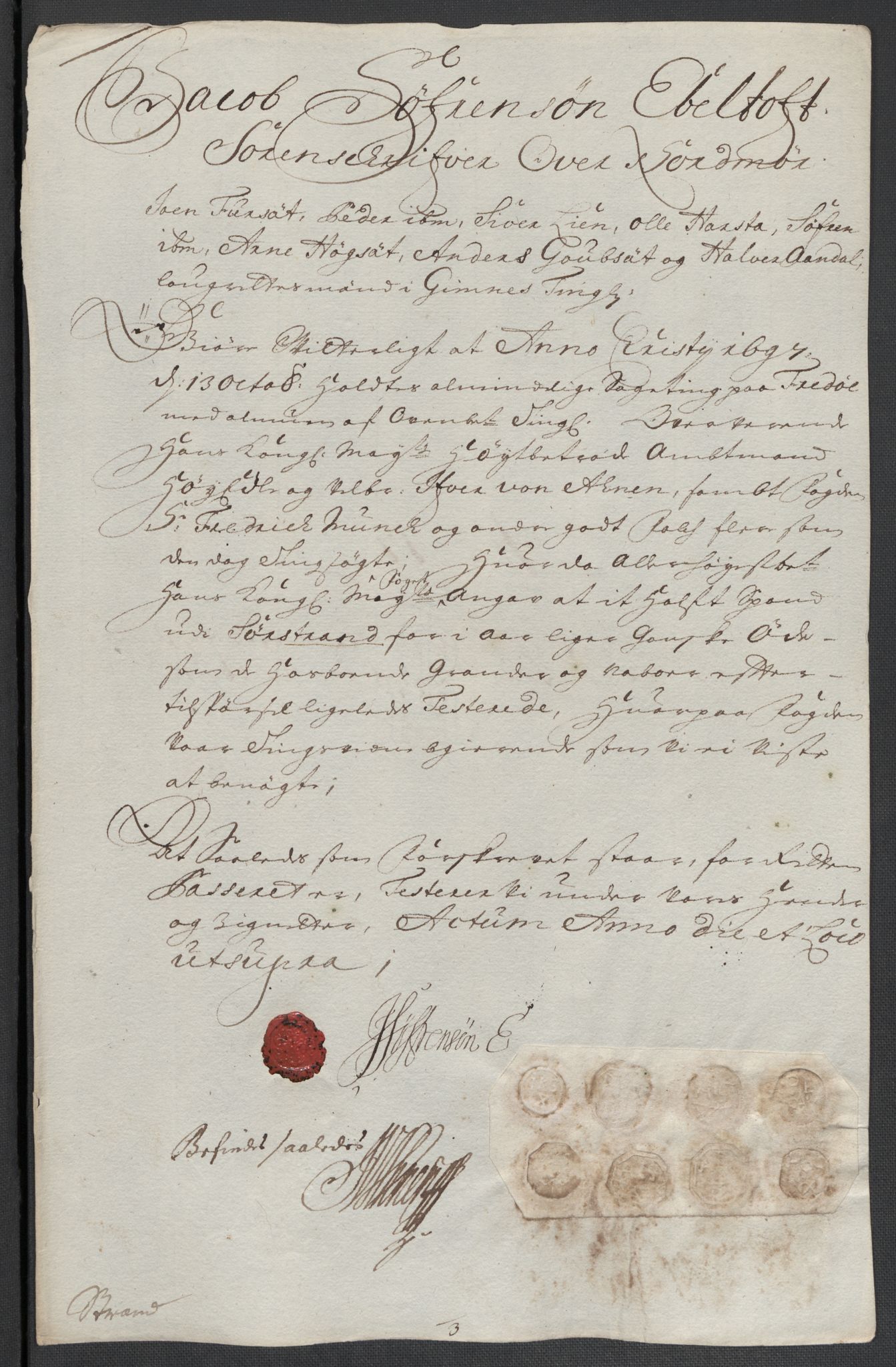 Rentekammeret inntil 1814, Reviderte regnskaper, Fogderegnskap, RA/EA-4092/R56/L3737: Fogderegnskap Nordmøre, 1697-1698, p. 163