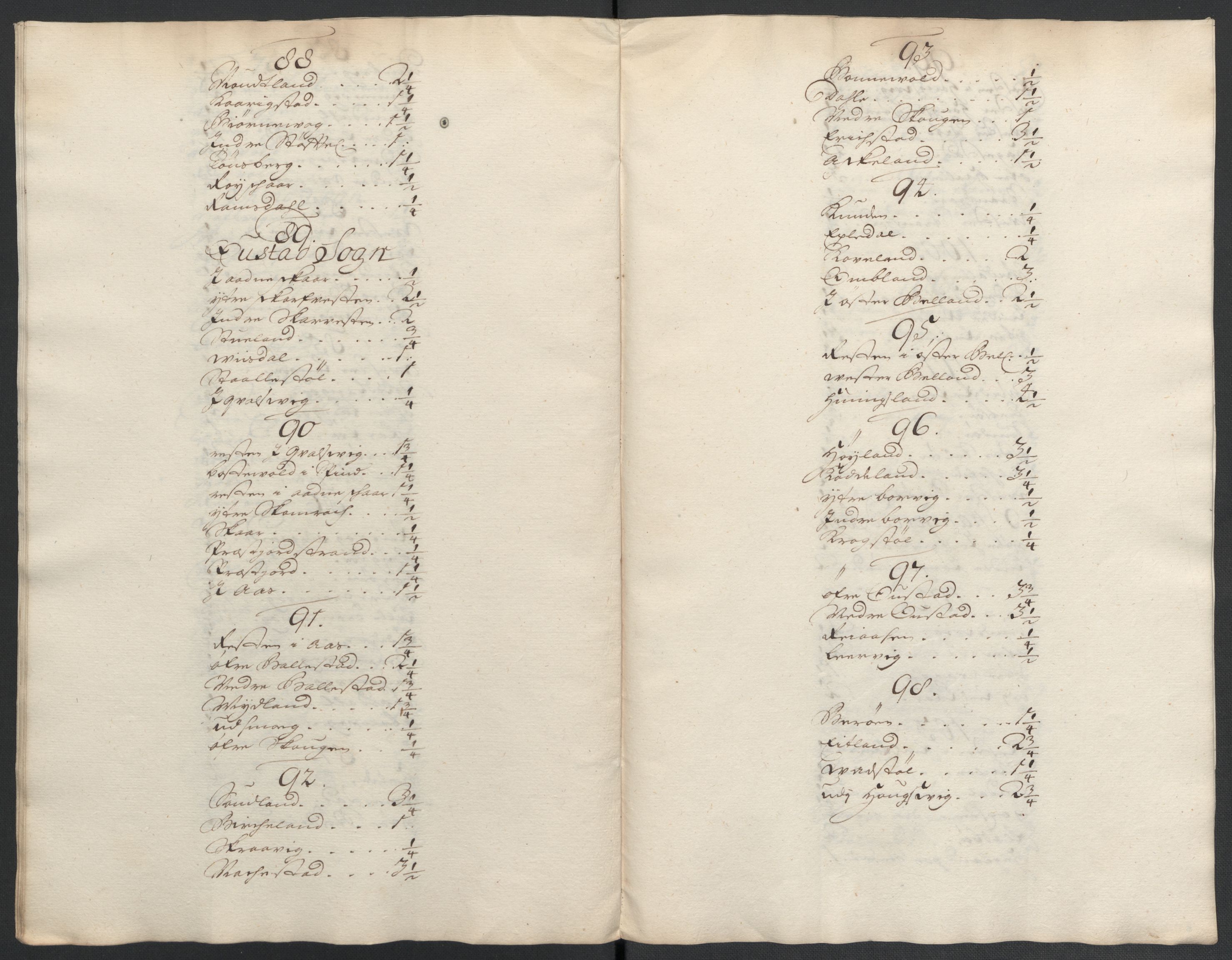 Rentekammeret inntil 1814, Reviderte regnskaper, Fogderegnskap, AV/RA-EA-4092/R43/L2551: Fogderegnskap Lista og Mandal, 1705-1709, p. 534