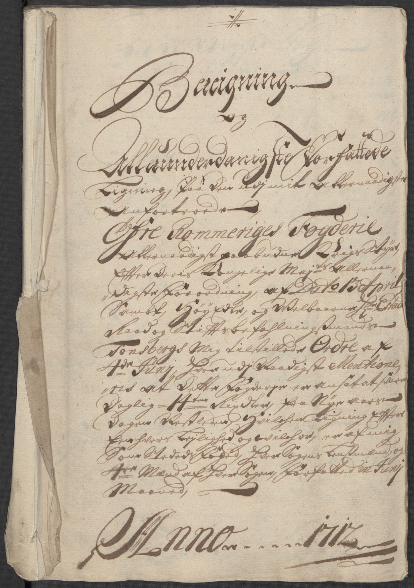 Rentekammeret inntil 1814, Reviderte regnskaper, Fogderegnskap, AV/RA-EA-4092/R12/L0722: Fogderegnskap Øvre Romerike, 1712, p. 147