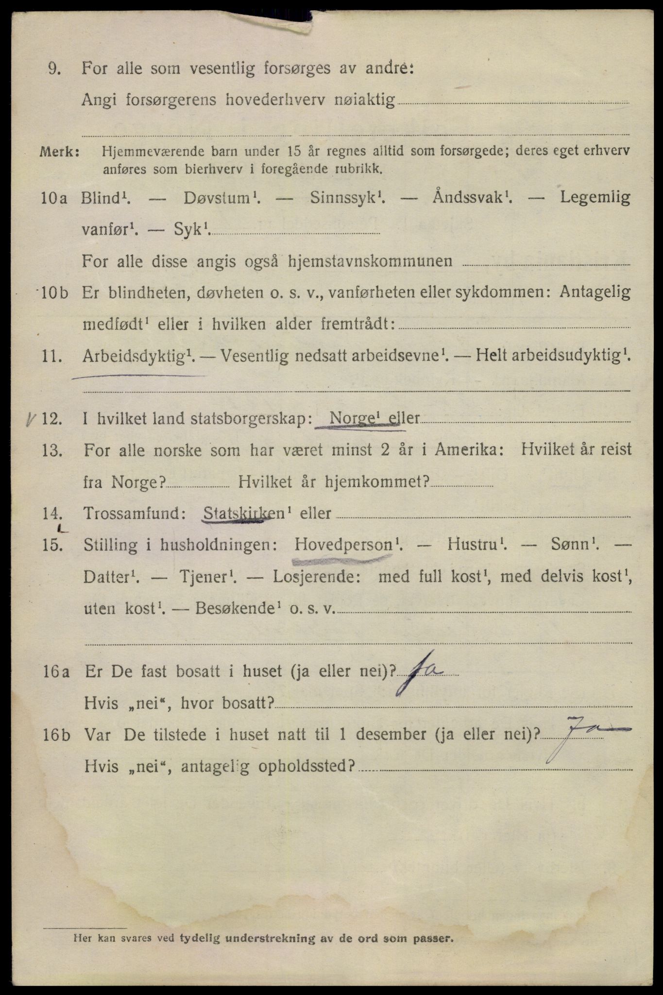 SAO, 1920 census for Kristiania, 1920, p. 143864