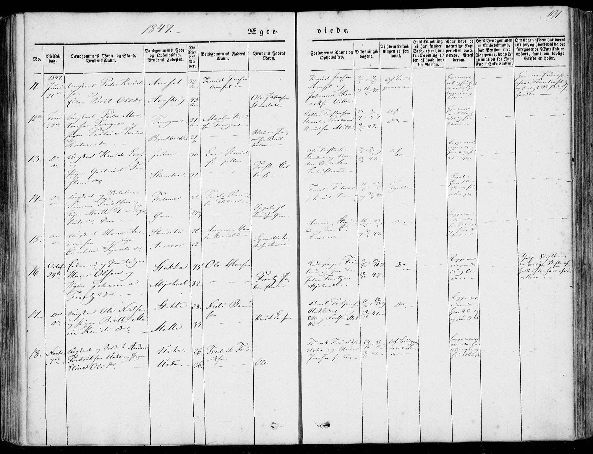 Ministerialprotokoller, klokkerbøker og fødselsregistre - Møre og Romsdal, AV/SAT-A-1454/515/L0209: Parish register (official) no. 515A05, 1847-1868, p. 191